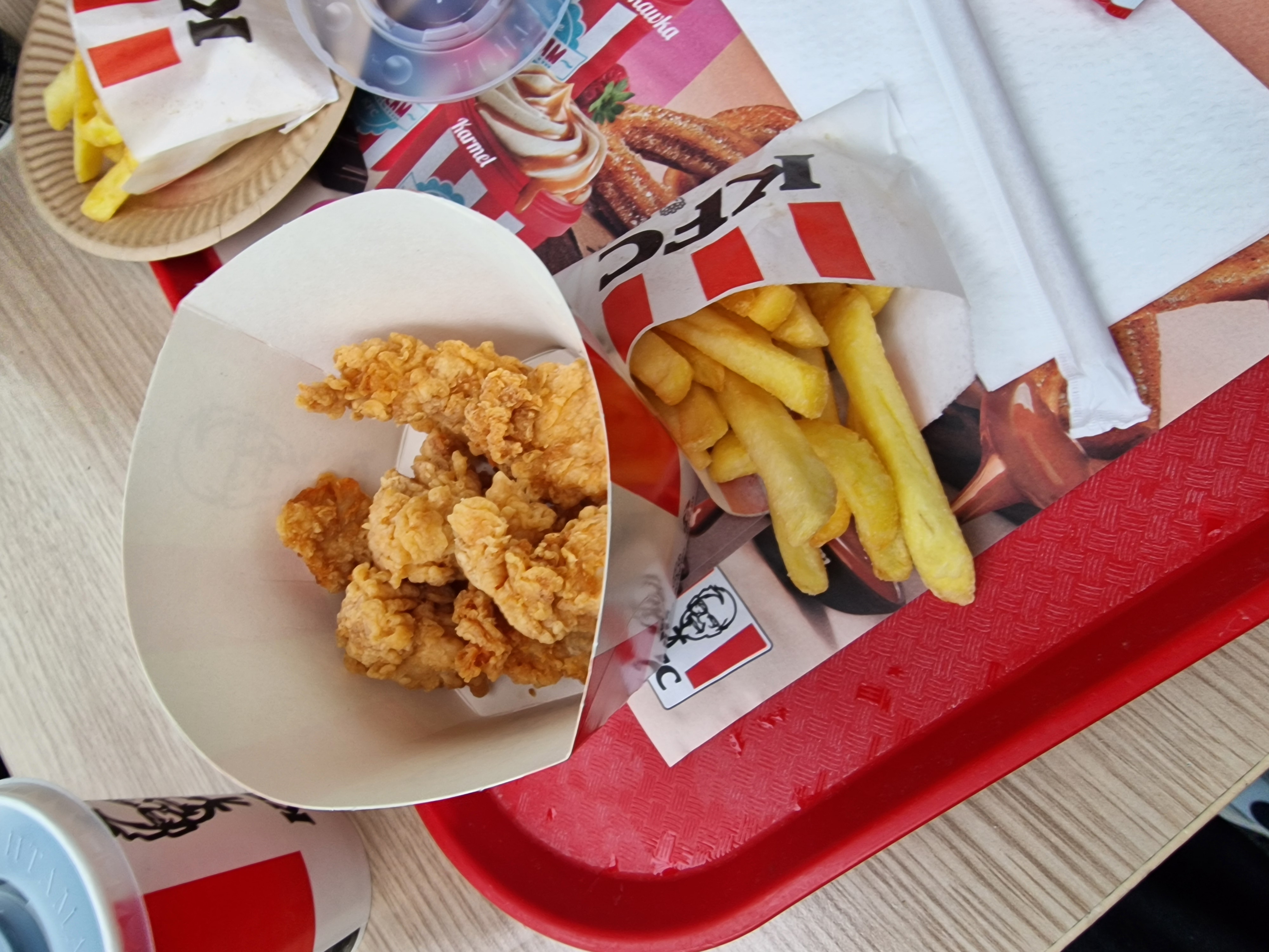 KFC Chicken and Fries