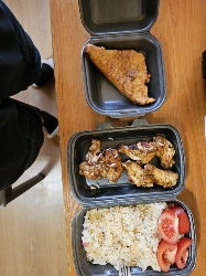 Fried Chicken with Rice