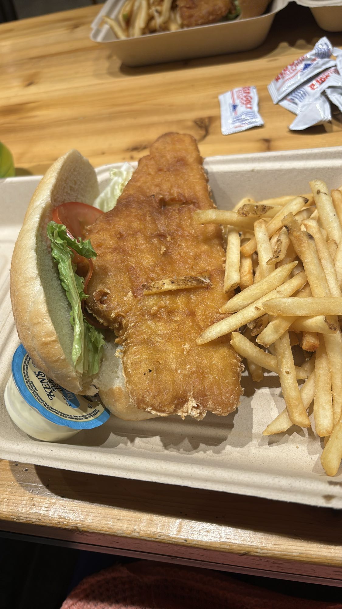 Fish Sandwich & Fries