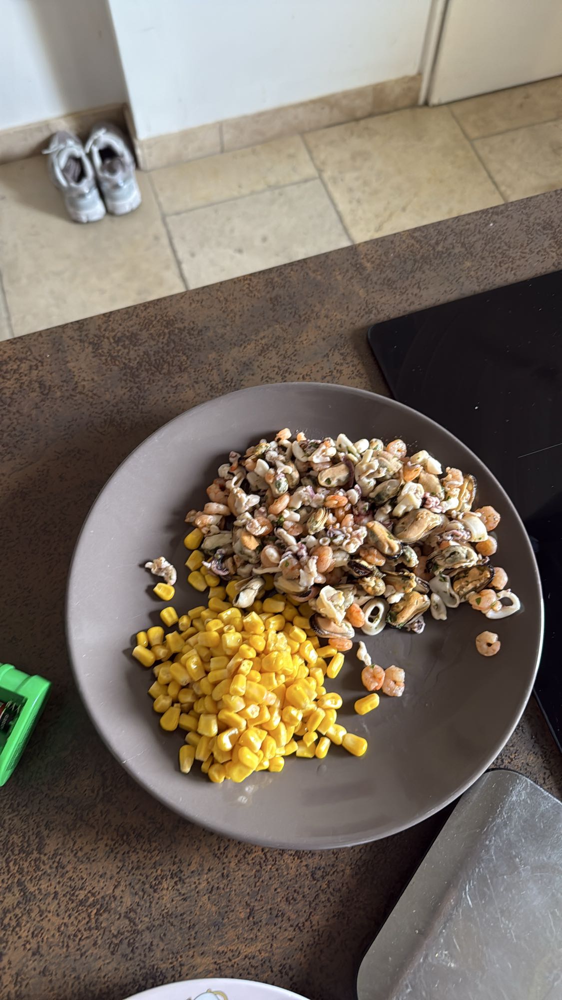 Salade fruits de mer maïs