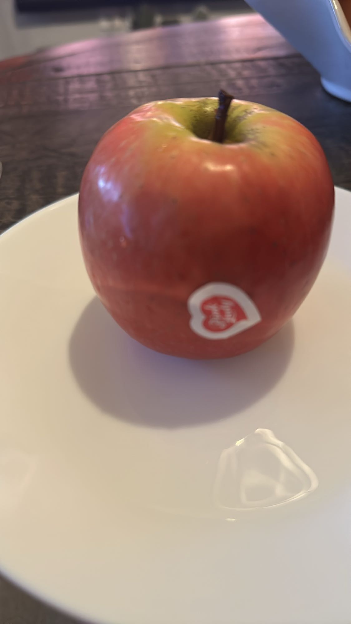 Röd äpple
