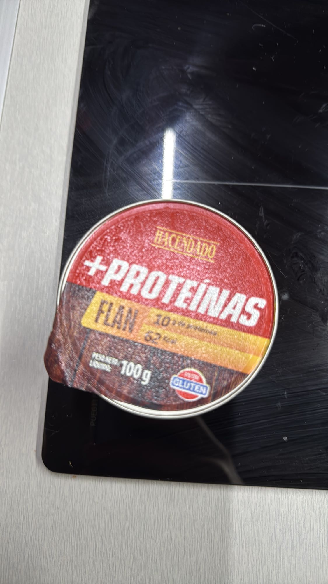 Flan alto en proteínas