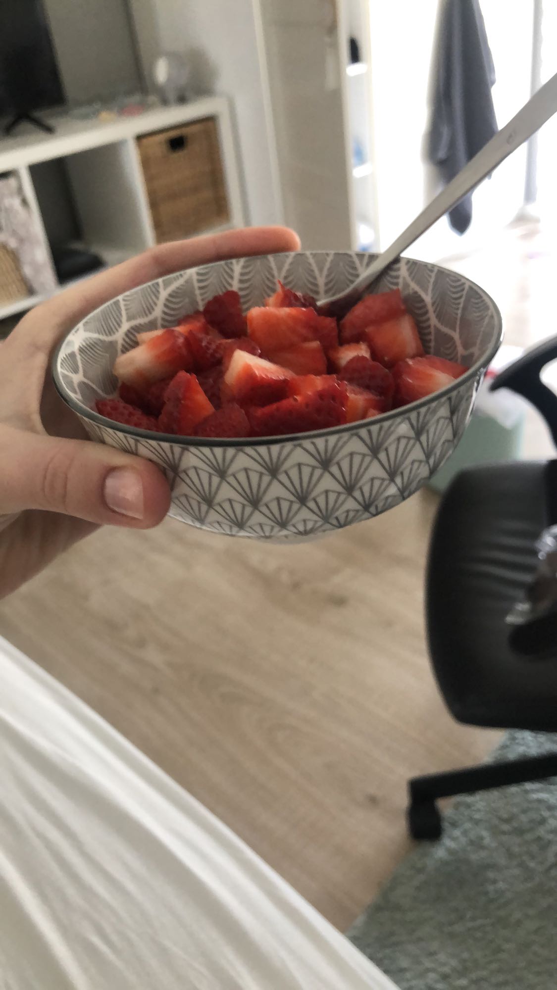 Bowl de frutas rojas