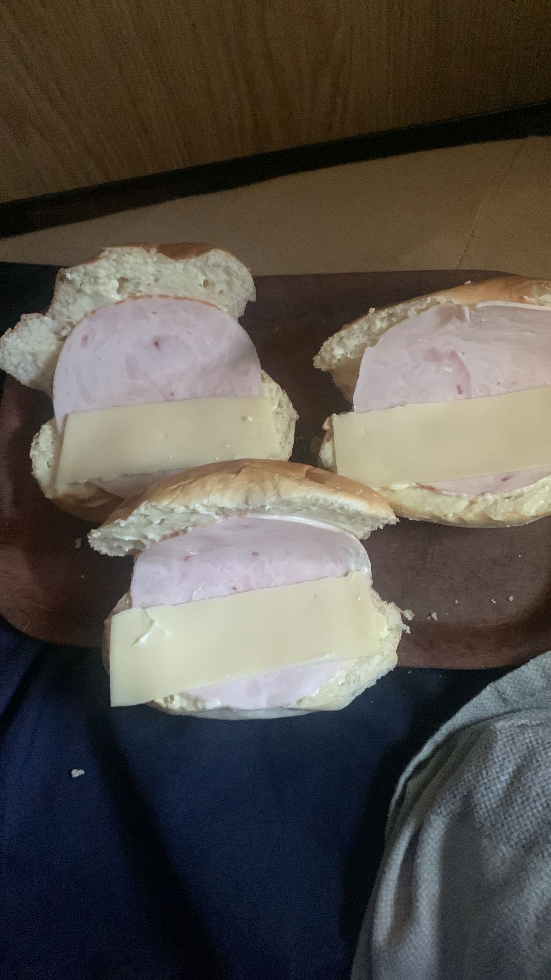 Sandwich jambon fromage