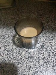 Small coffee with milk