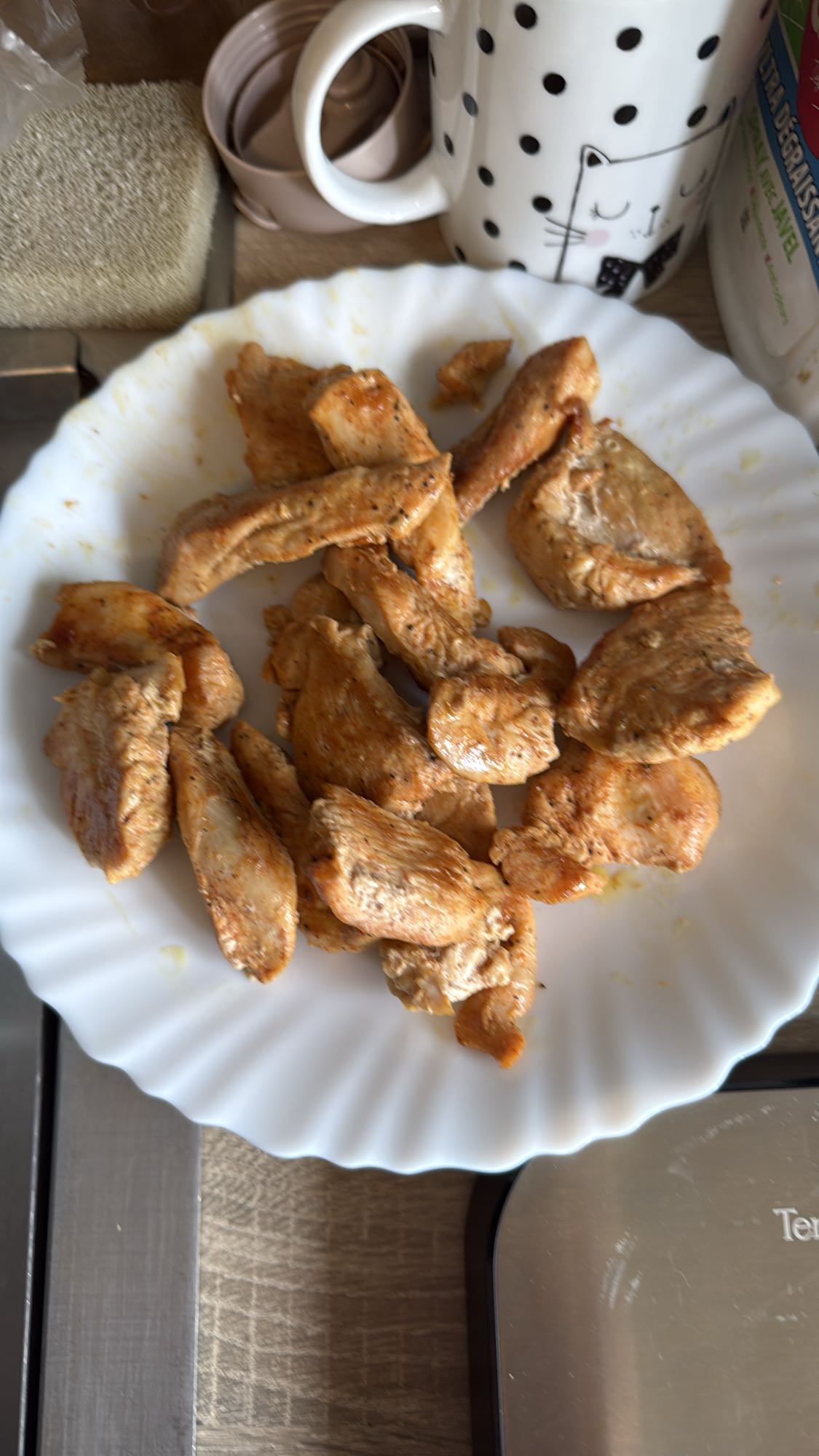 Poulet grillé assaisonné