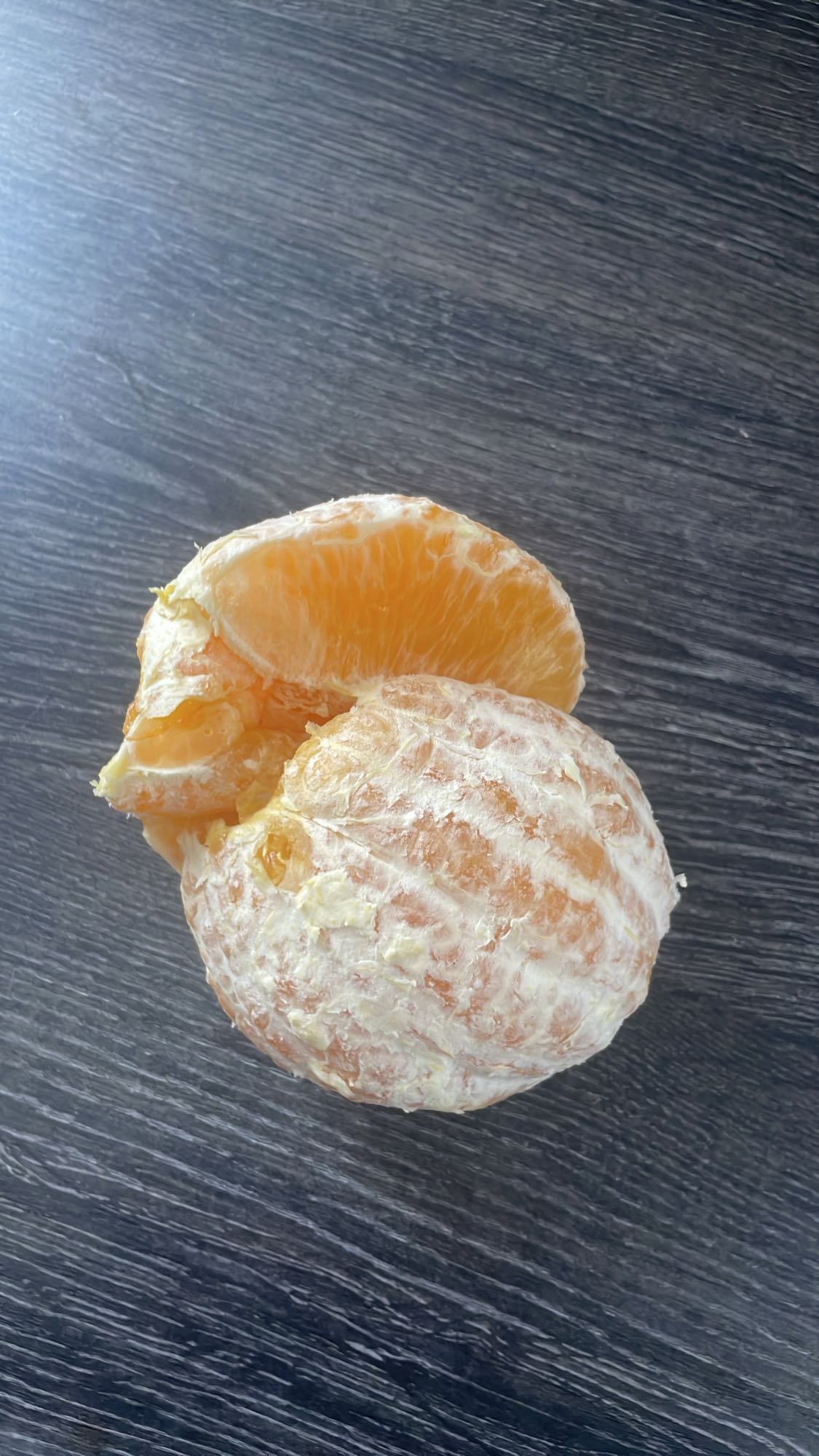 Orange pelée