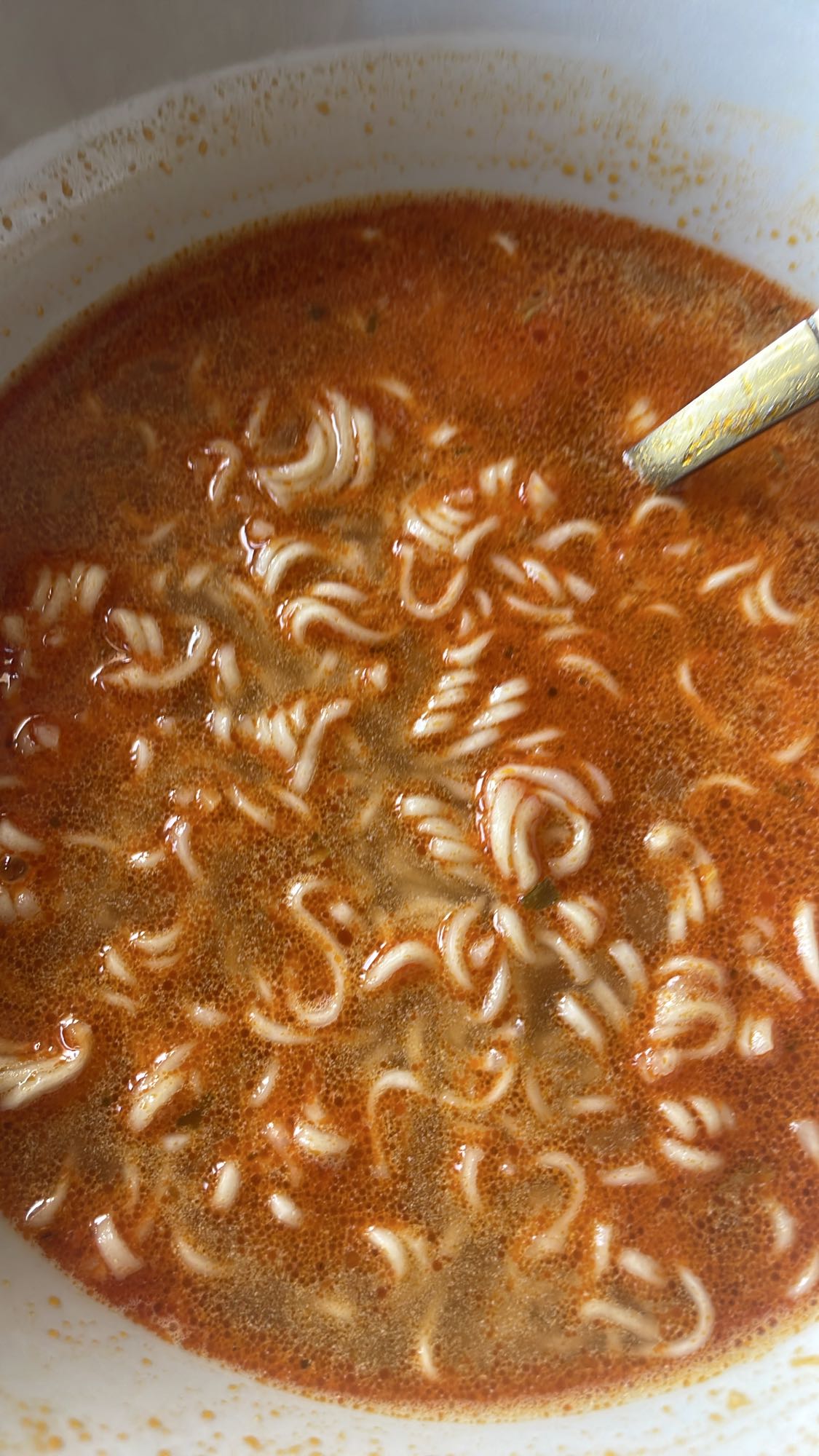 Soupe de nouilles épicée