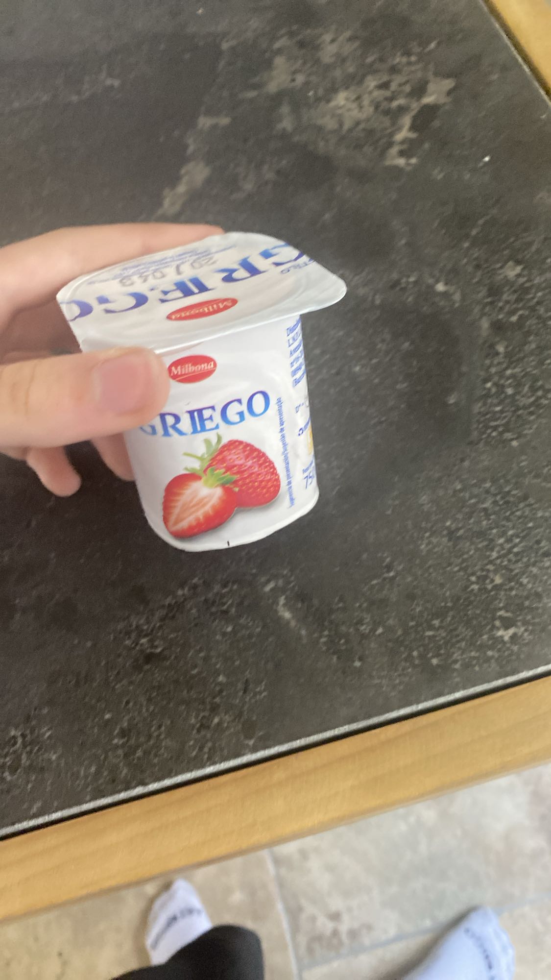 Yogur griego fresa