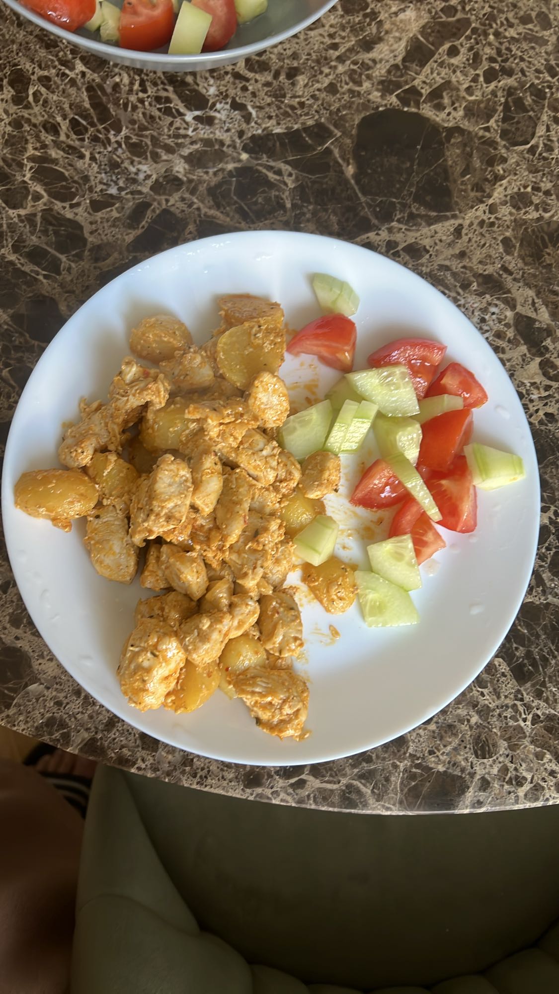 Kyckling med grönsaker