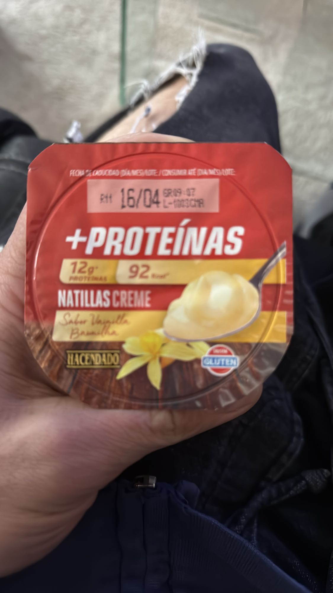 Natillas vainilla