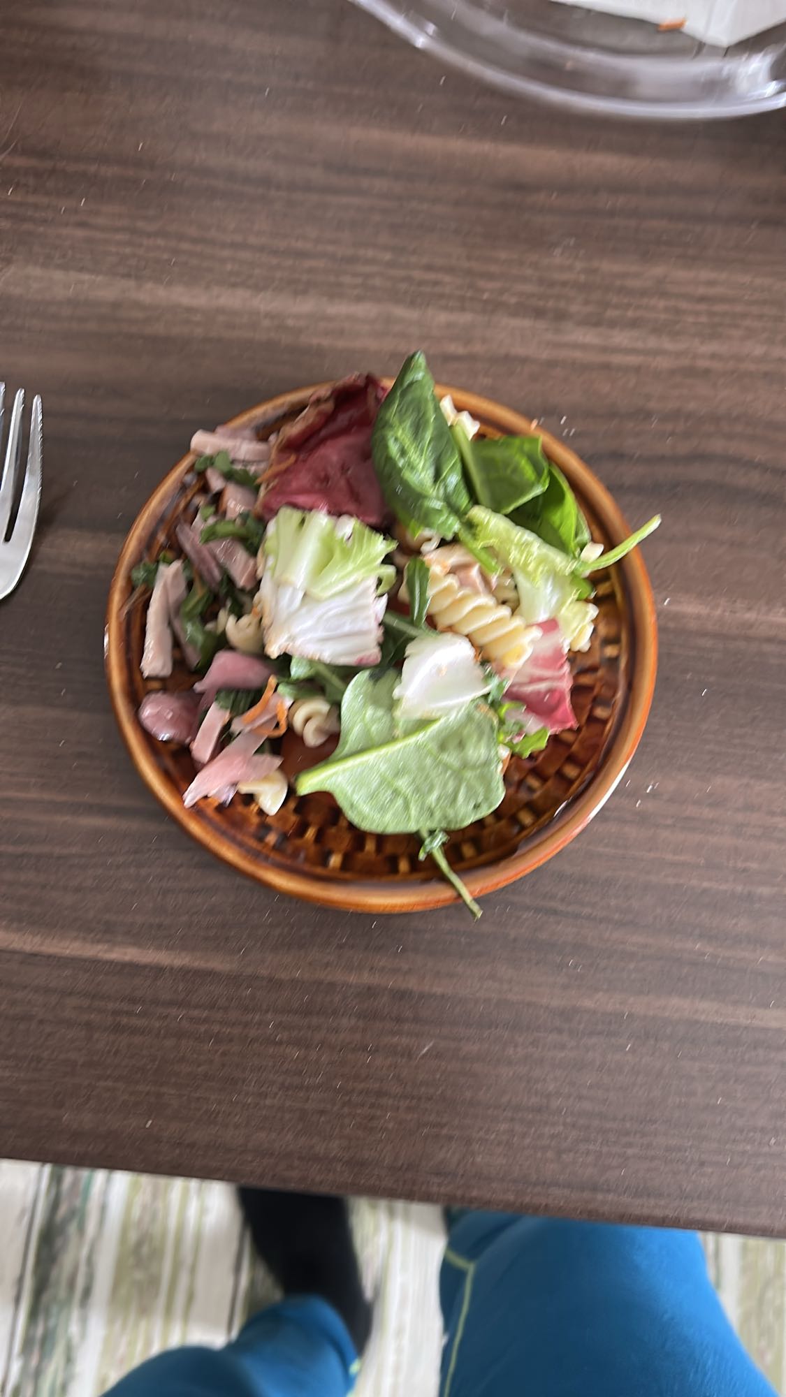 Pastasallad med skinka