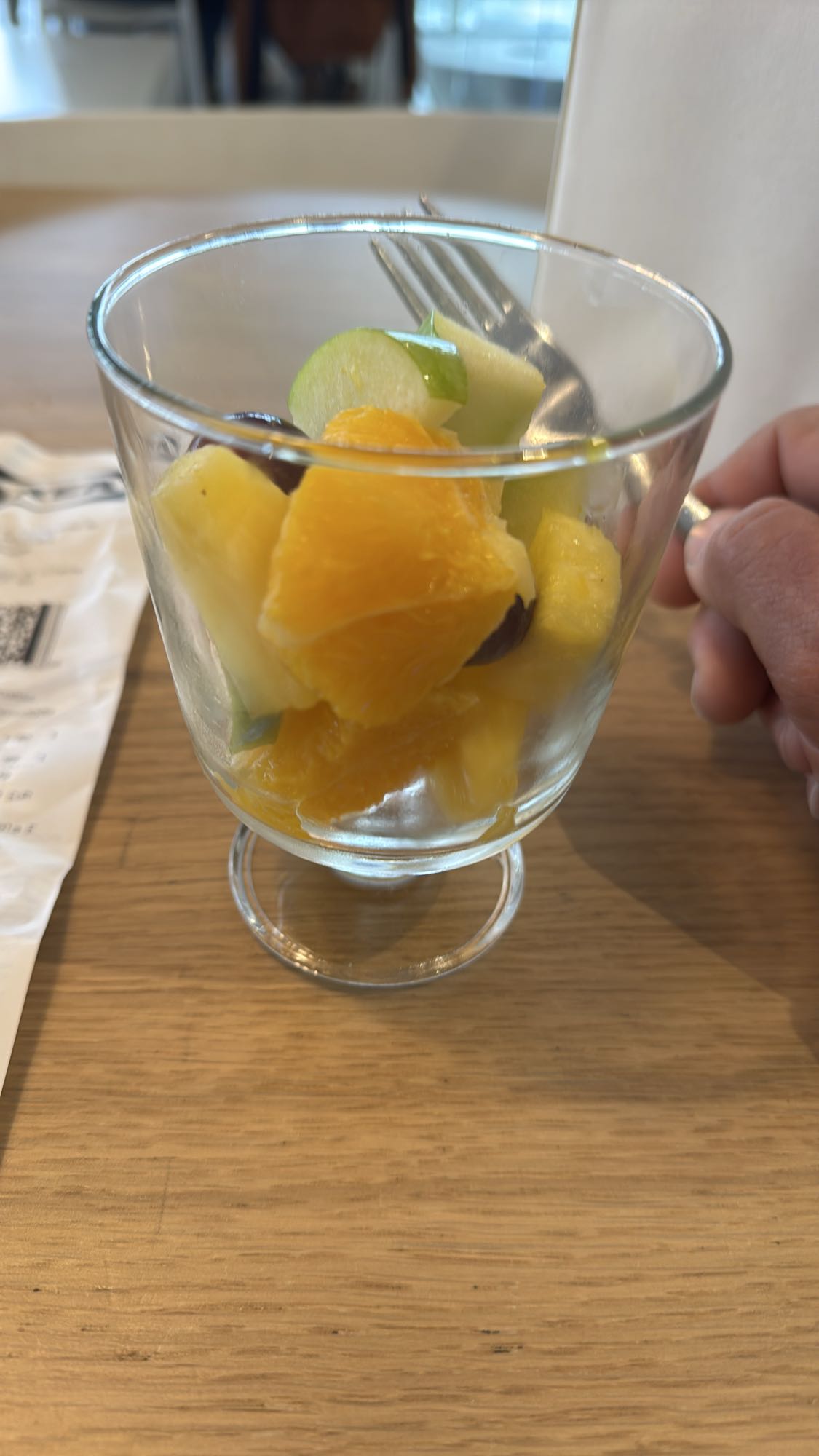 Copa de frutas mixtas