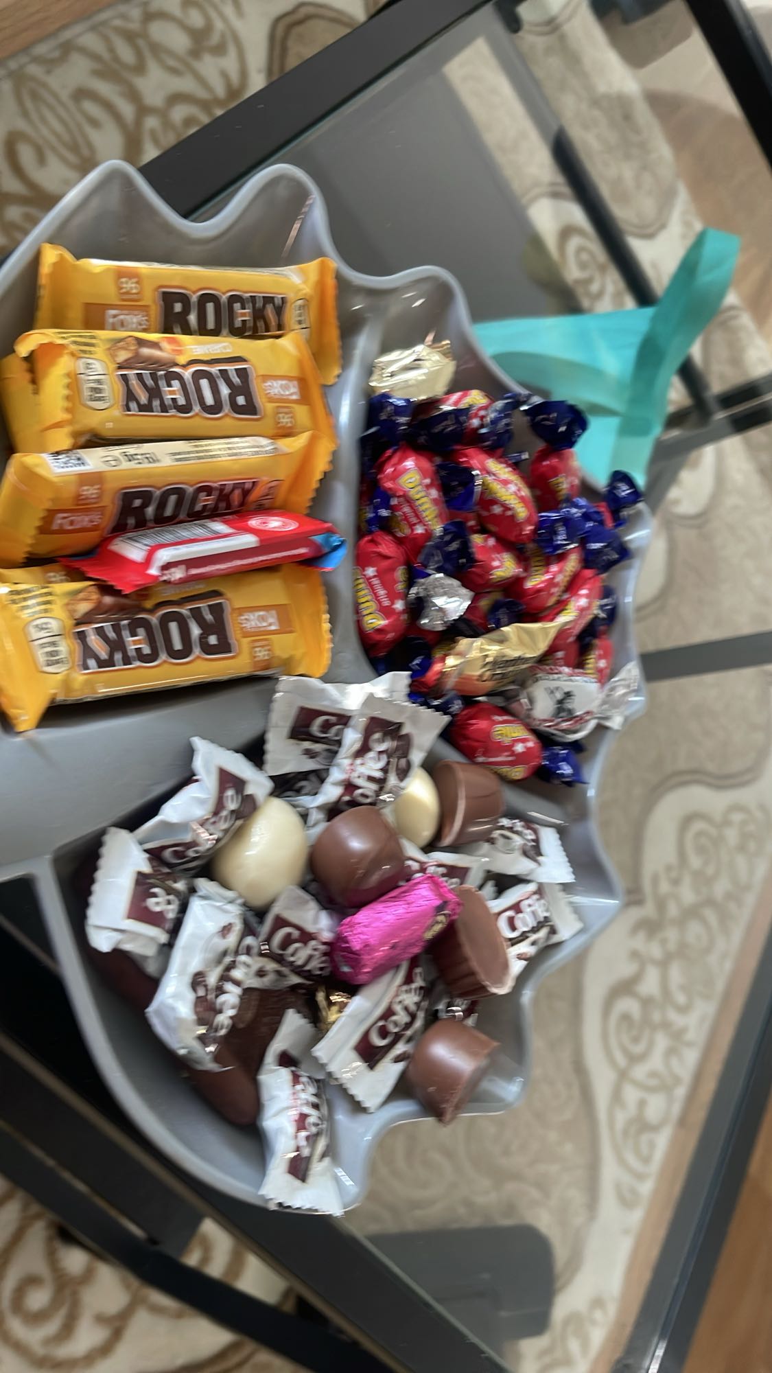 Godisskål med choklad