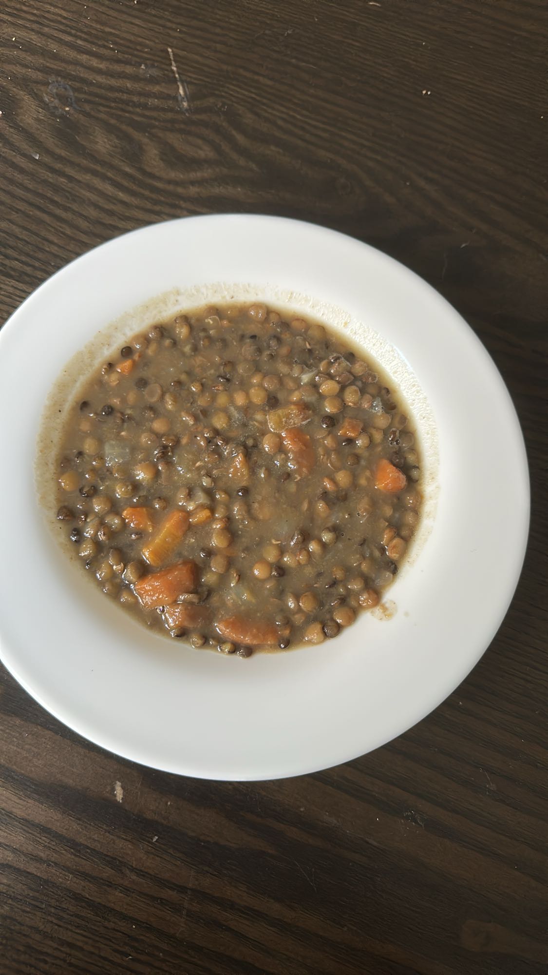 Linsgryta med morötter