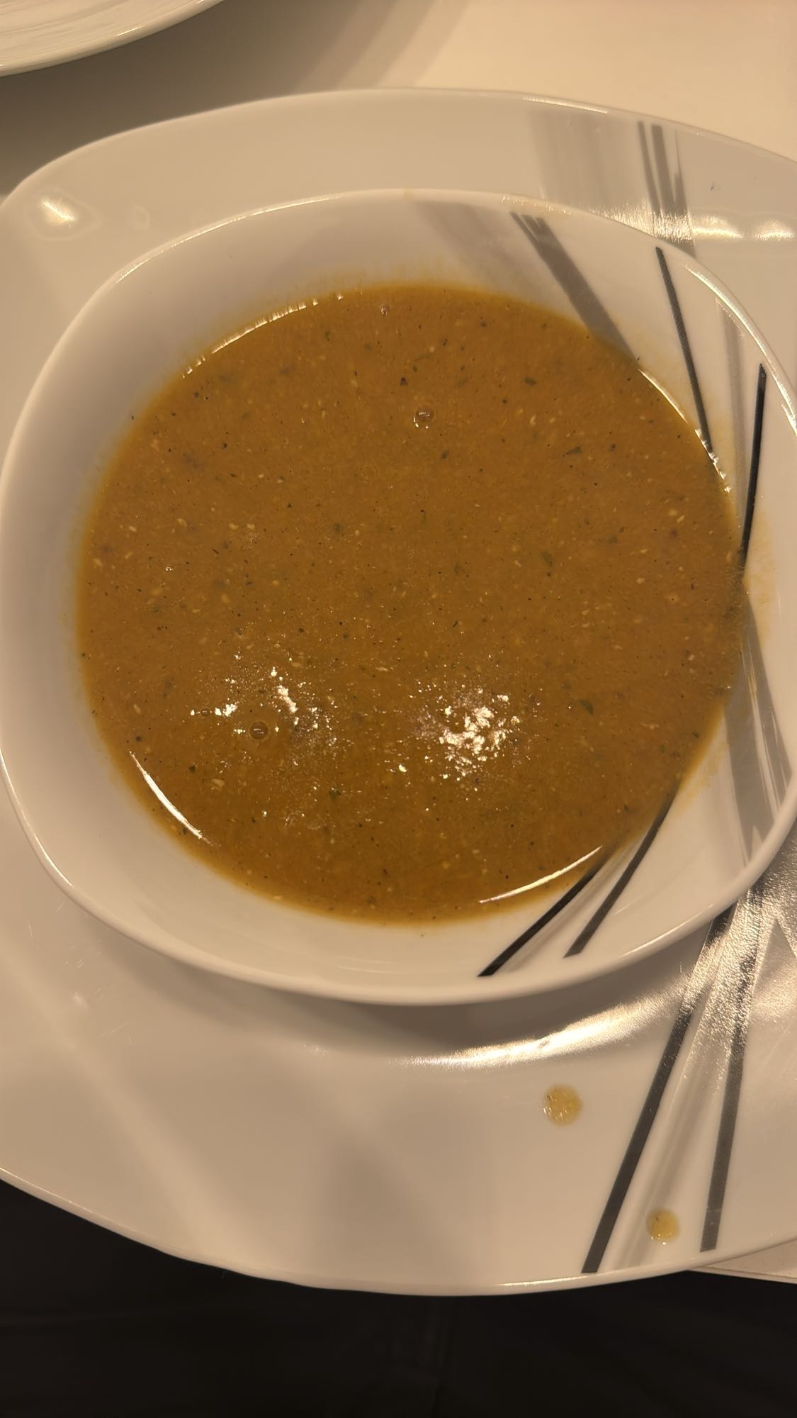 Linsensuppe