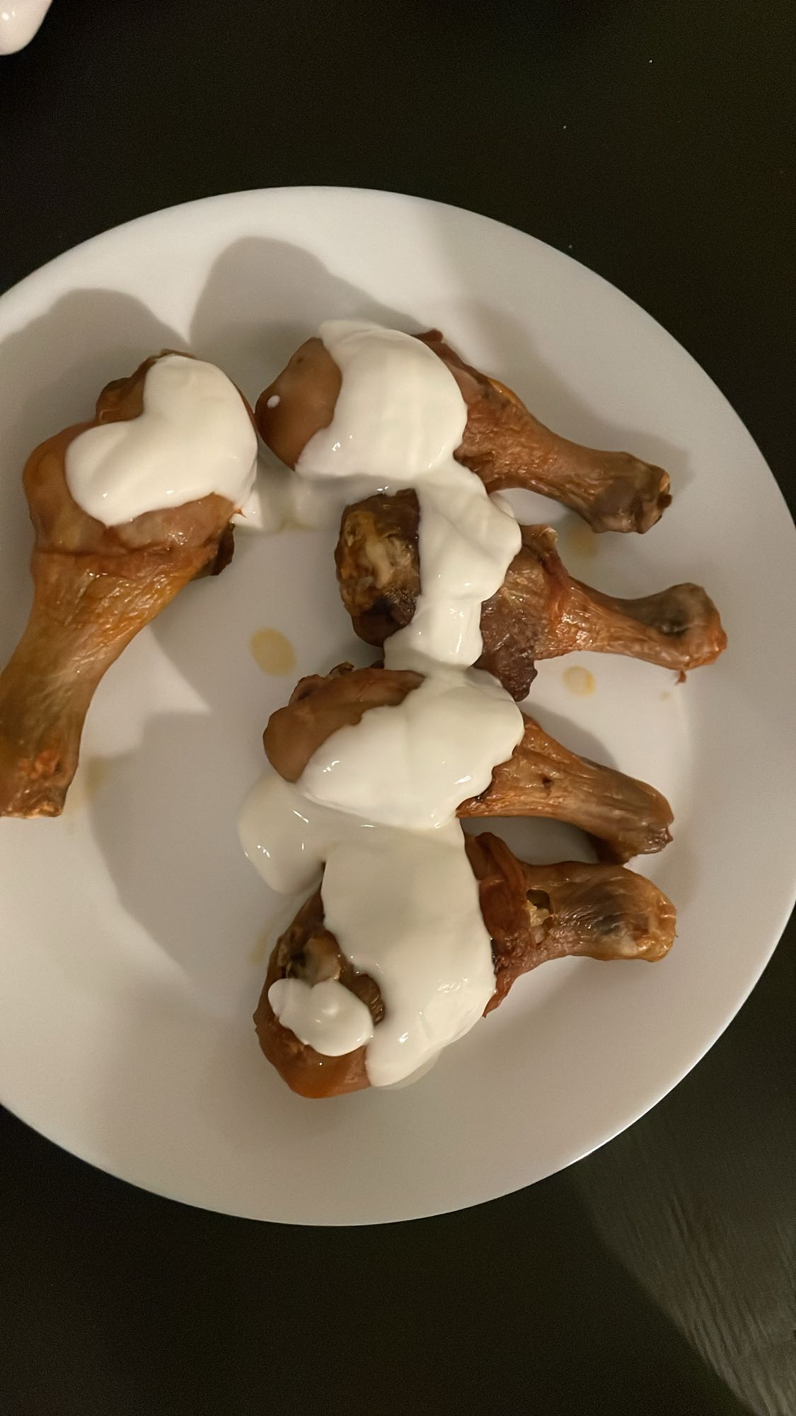 Kycklingben med sås