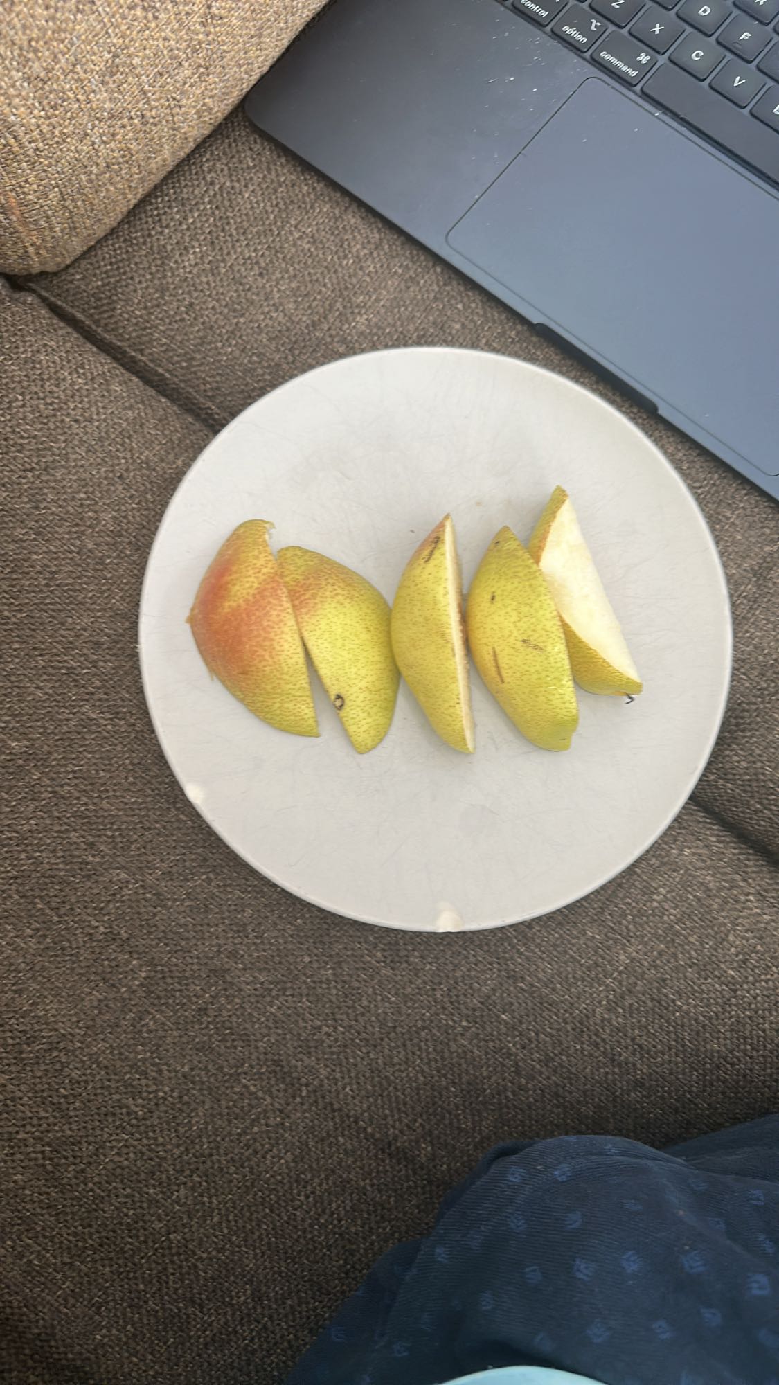 Sliced Pear Snack
