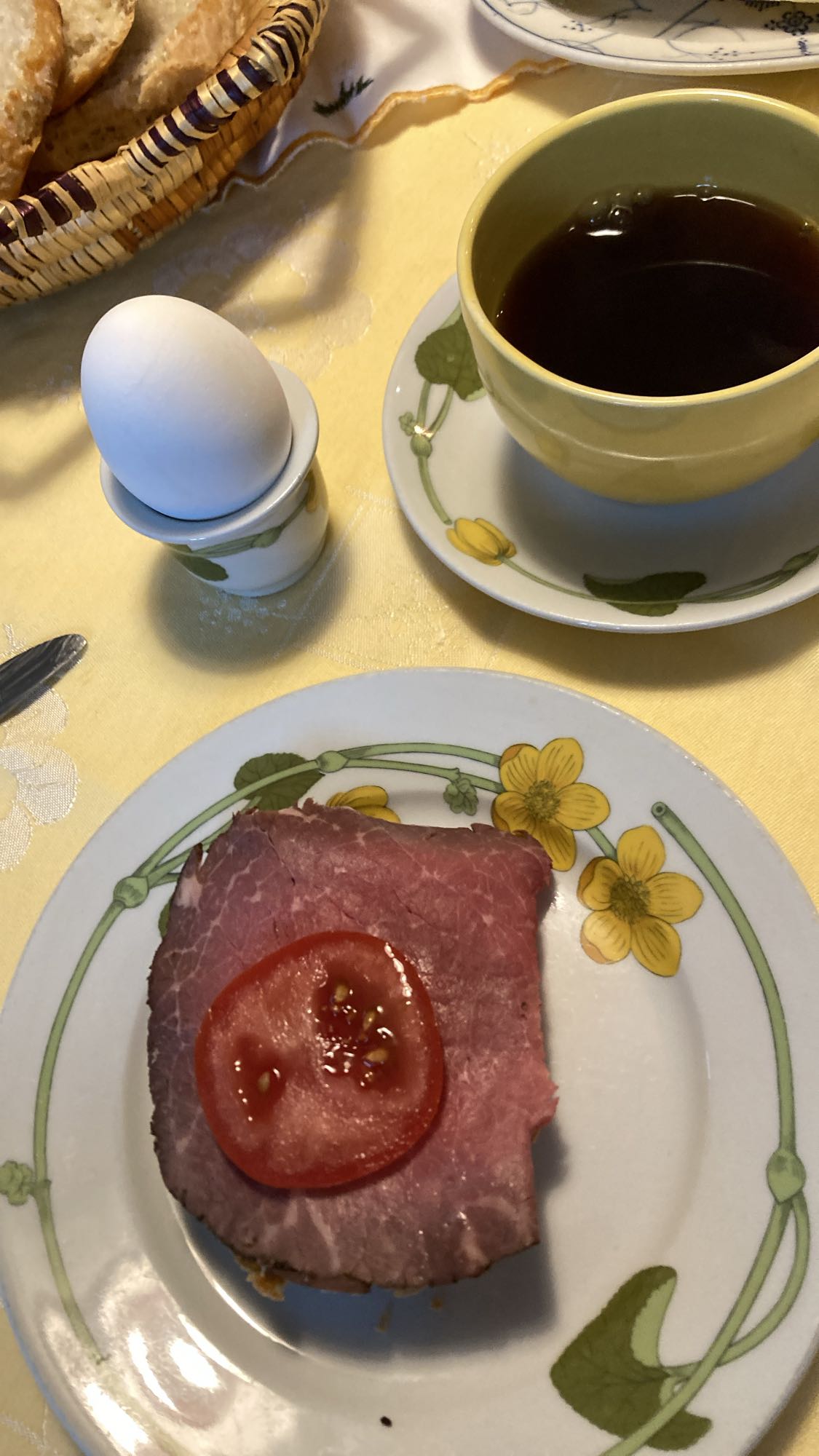 Frukost med rostbiff