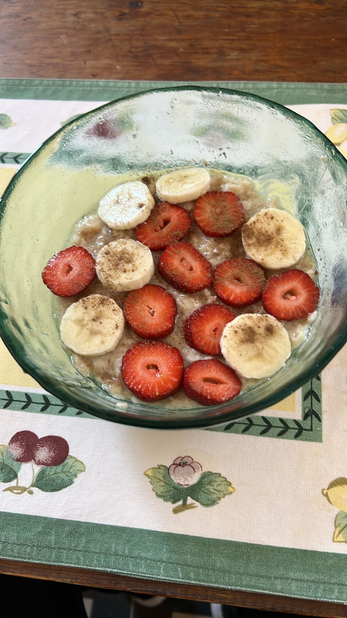 Βρώμη με φρούτα