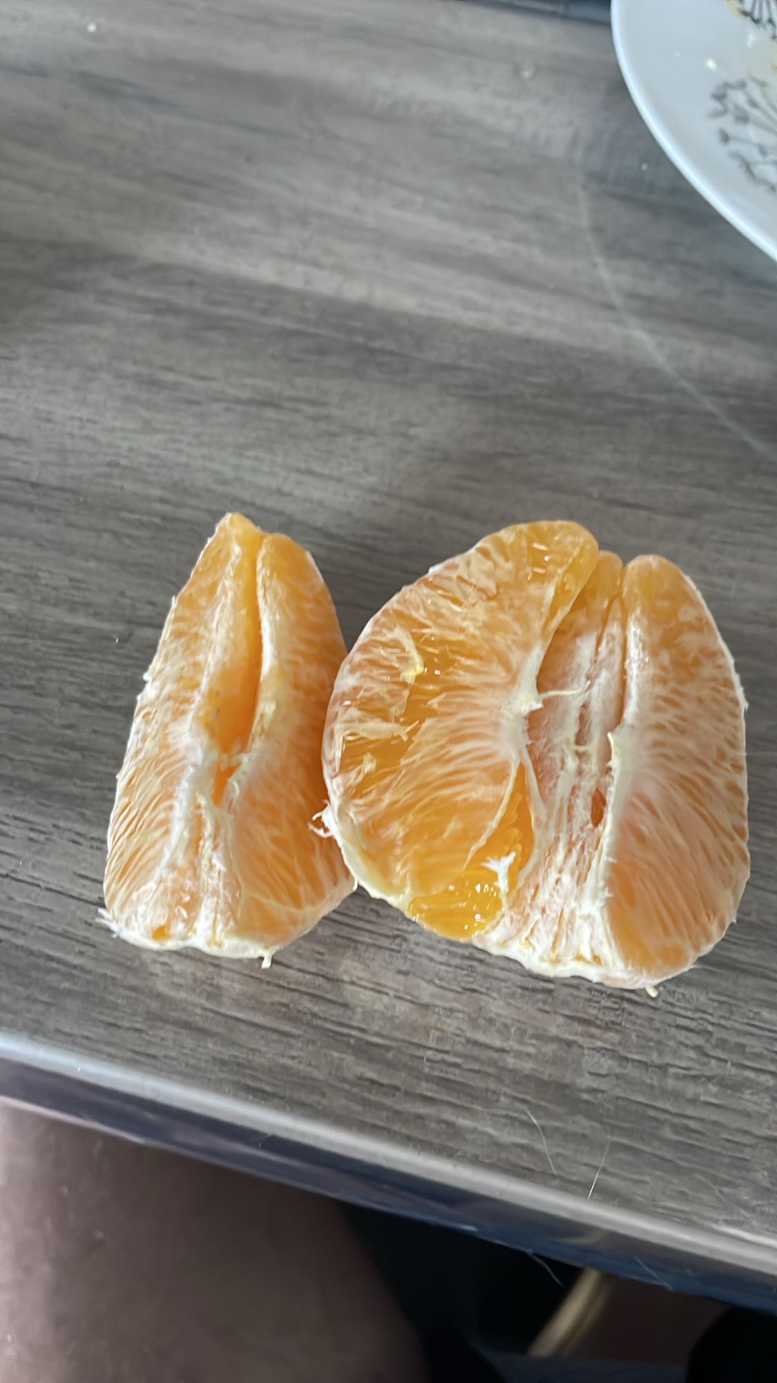 Quartiers de mandarine