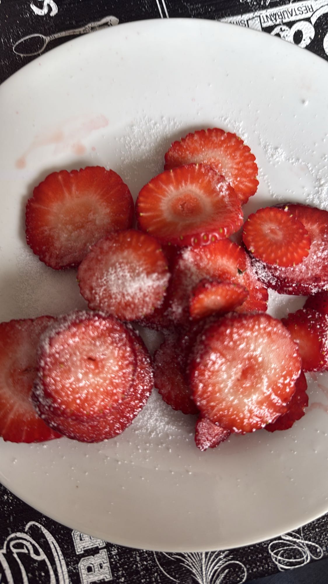 Fraises sucrées