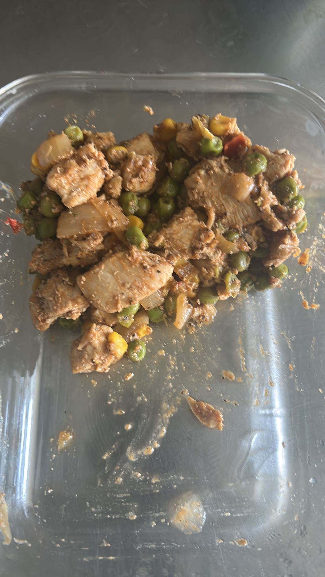 Kyckling med grönsaker