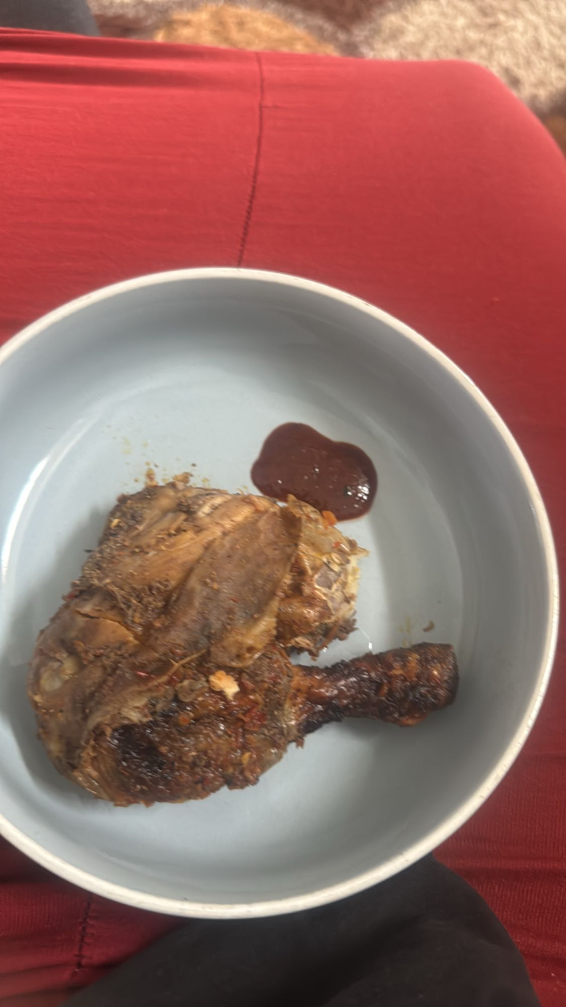 Grilled Chicken with Sauce