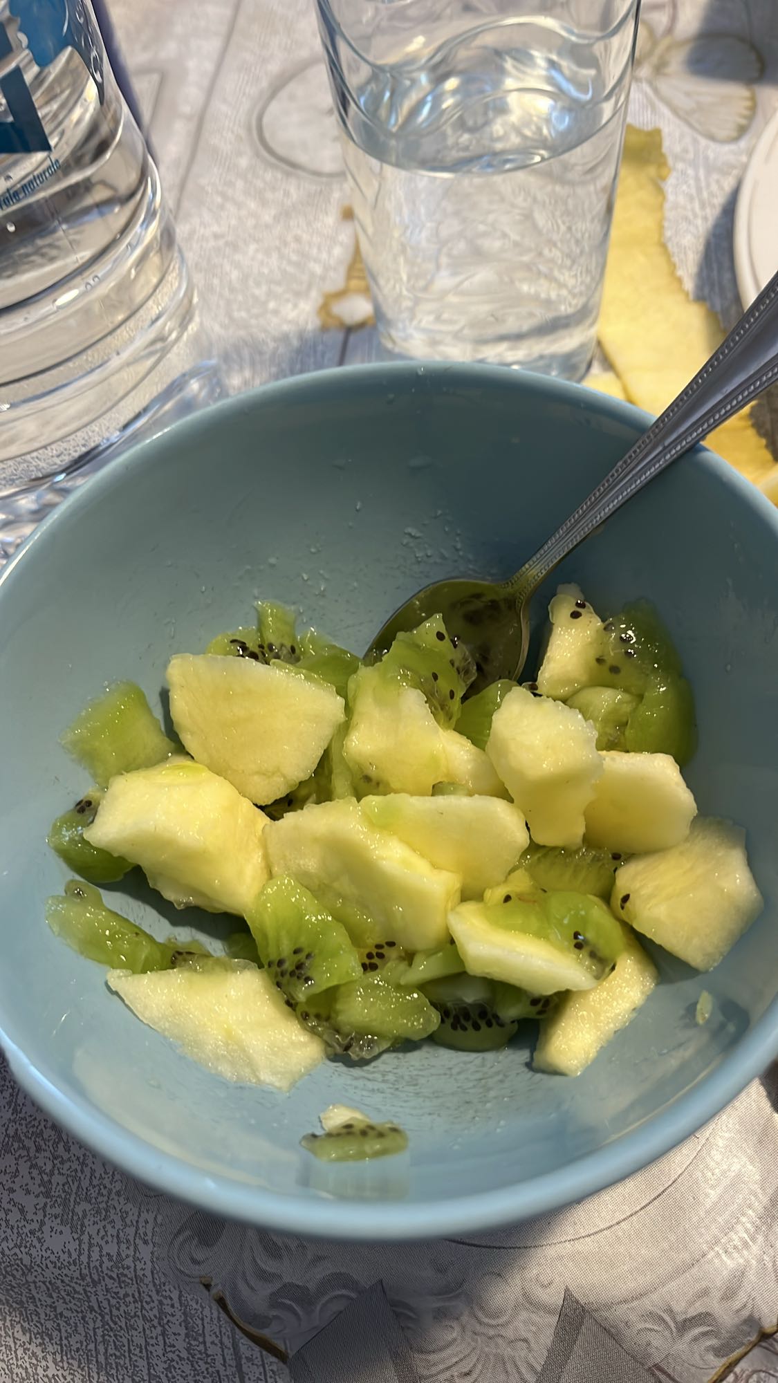 Salade kiwi-pomme-orange