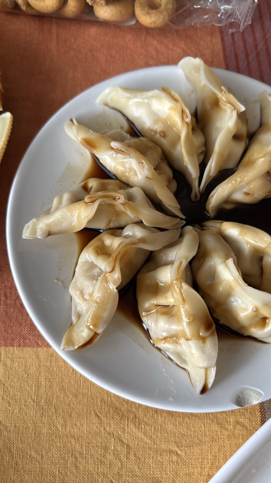 Gyozas de pollo