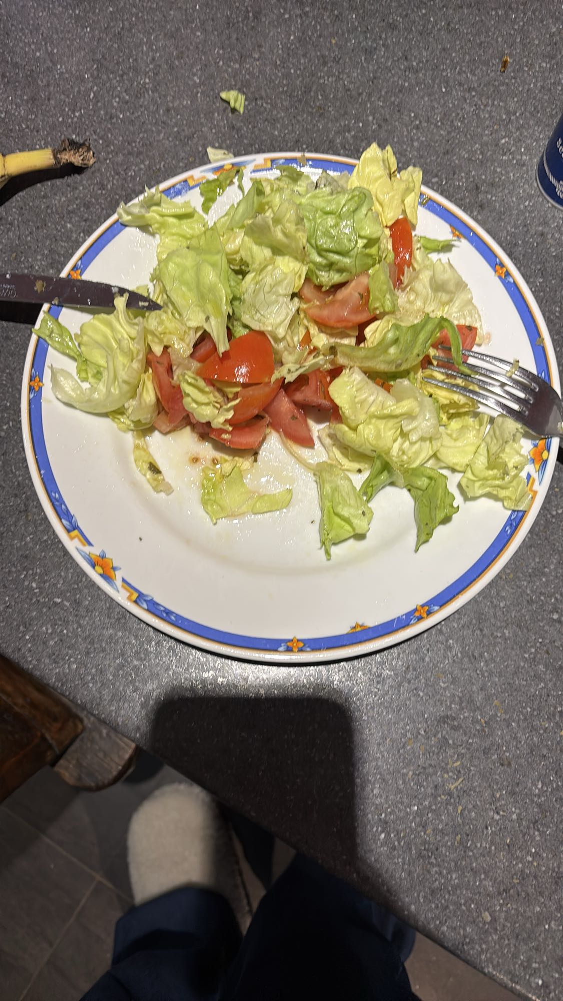 Salade tomate laitue