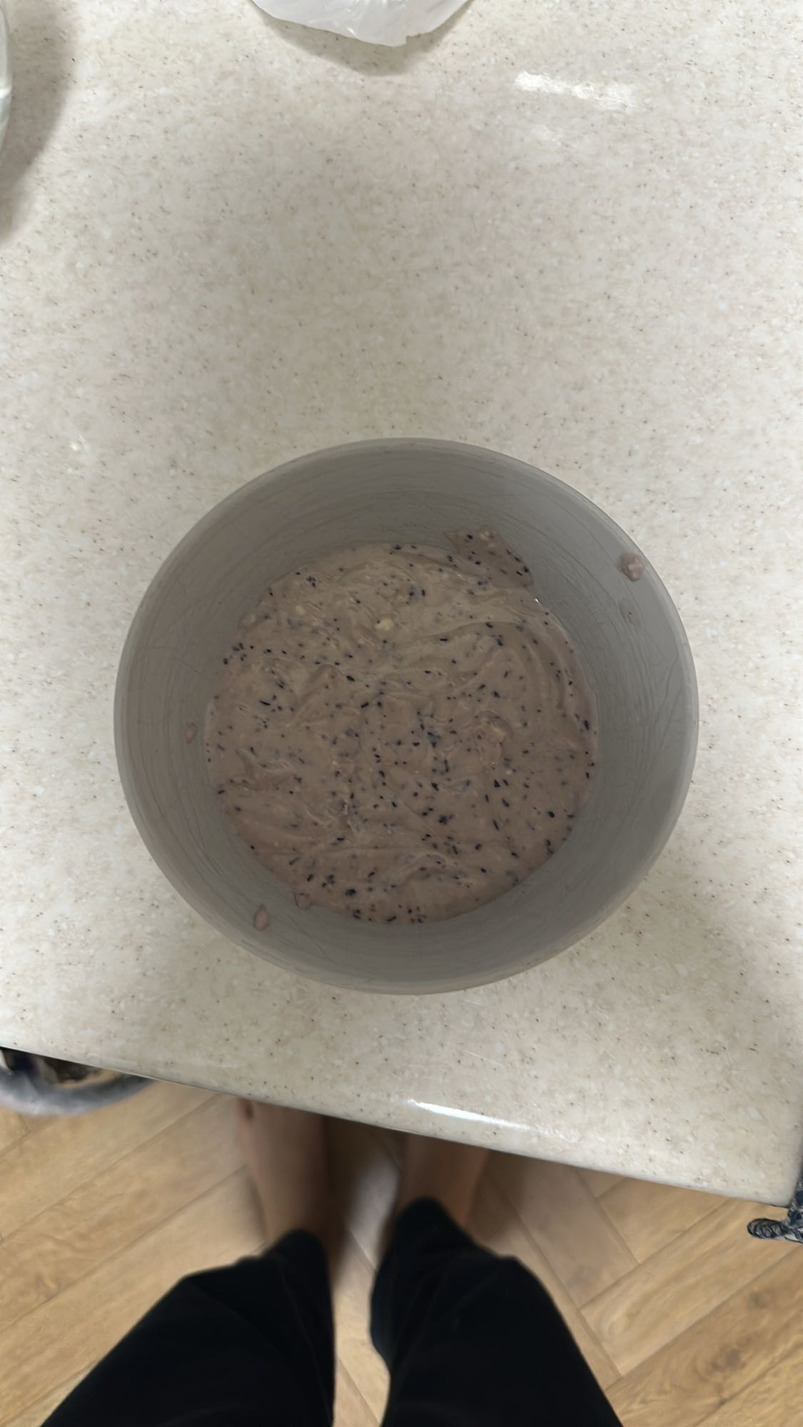 Blueberry cottage cheese honey ice cream