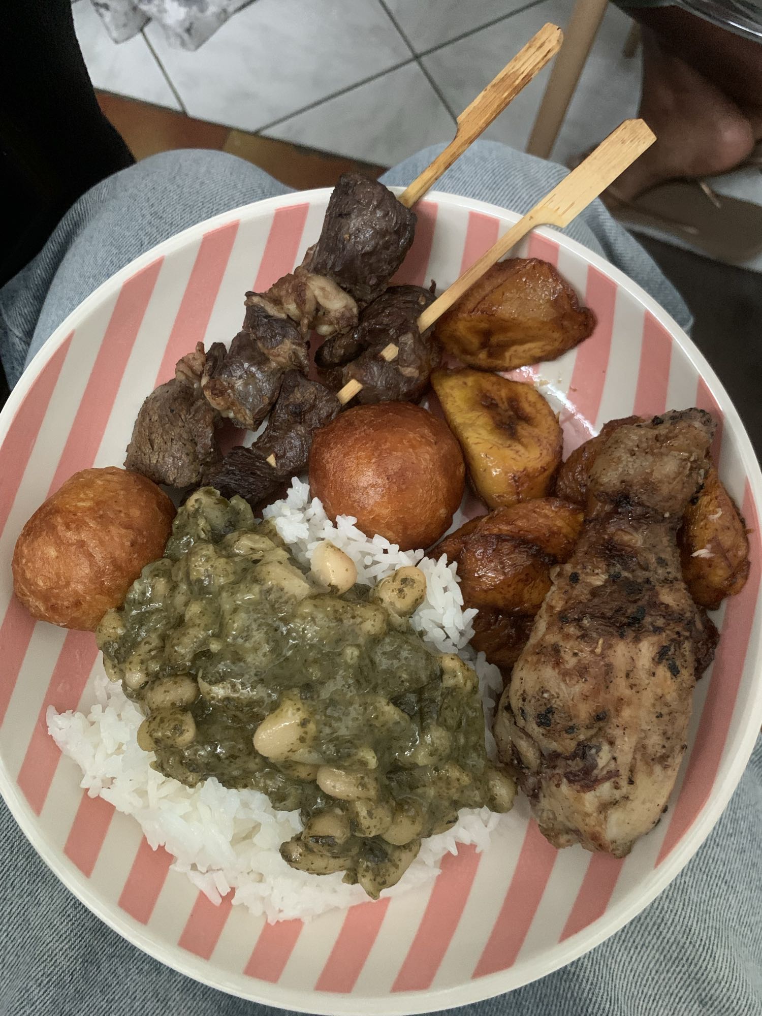 Assiette africaine mixte