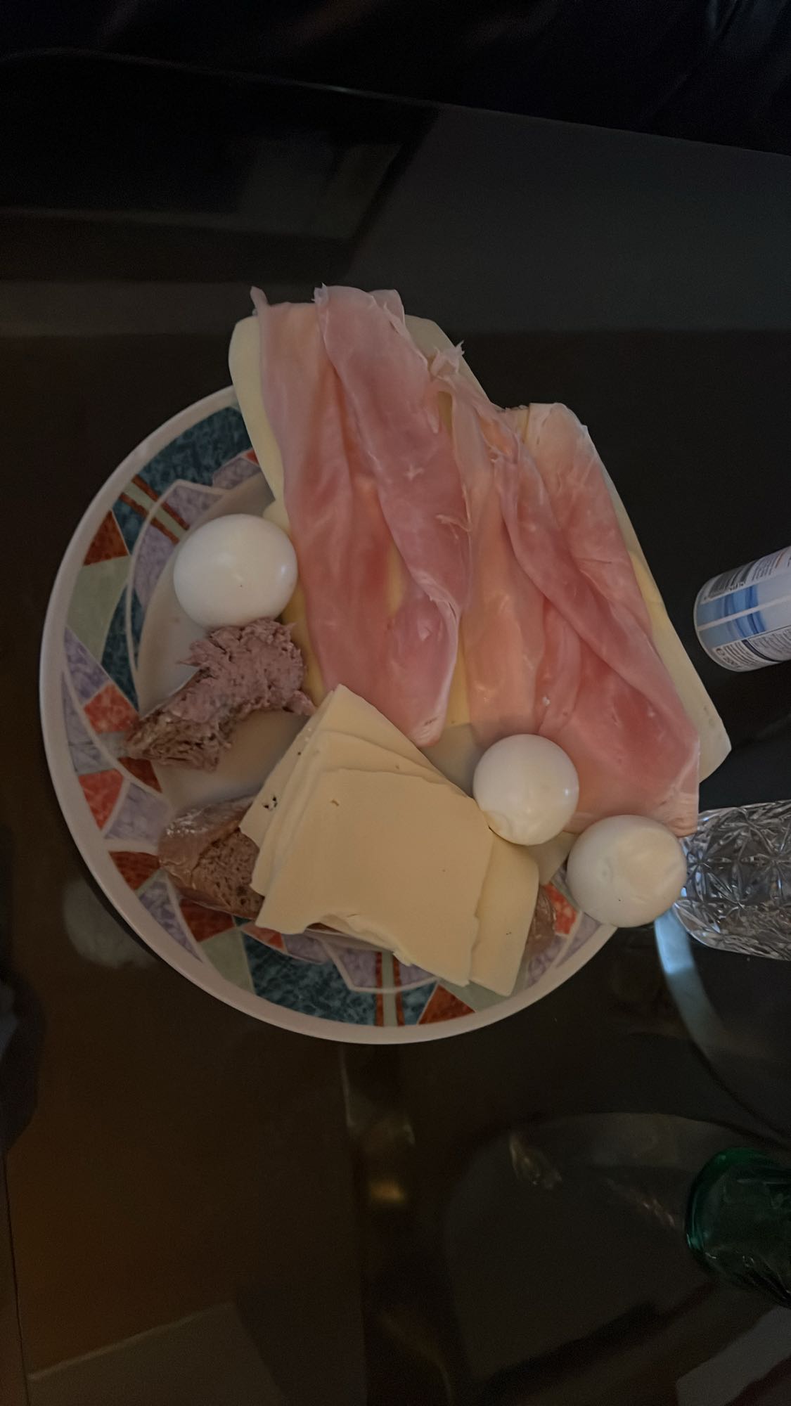 Plato de proteínas frías