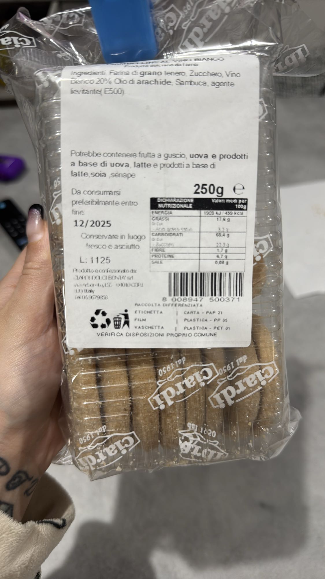 Biscotti al vino bianco