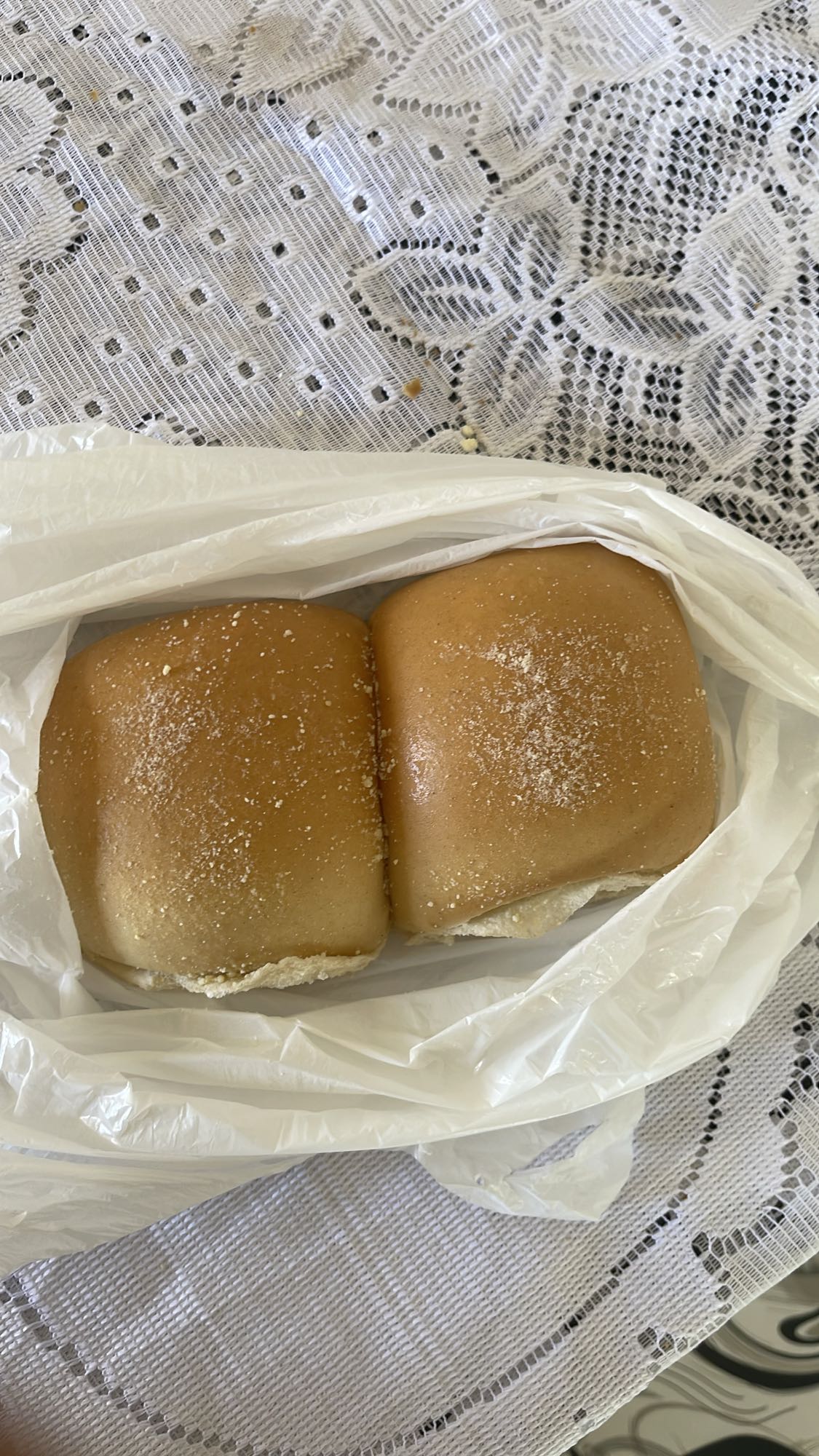 Pães franceses simples