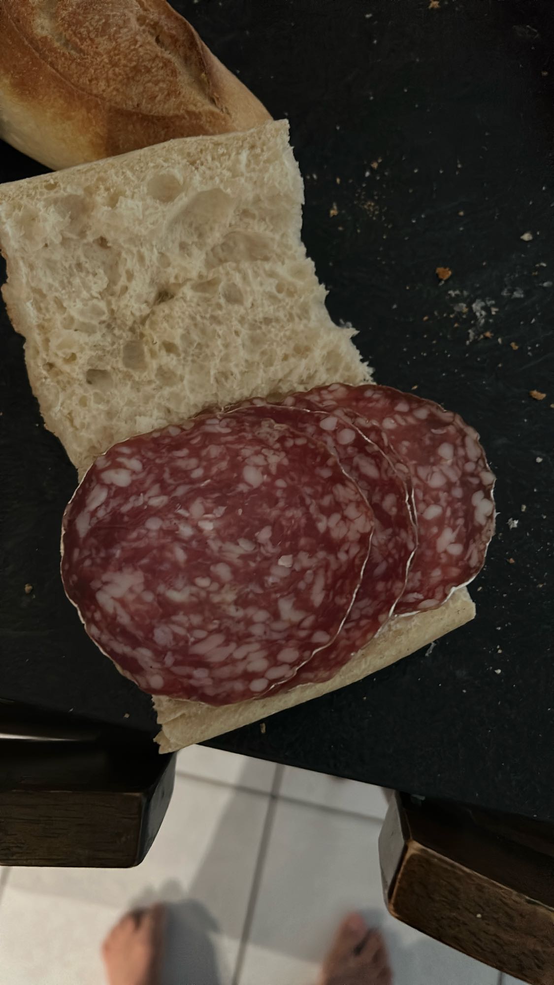 Sandwich au saucisson
