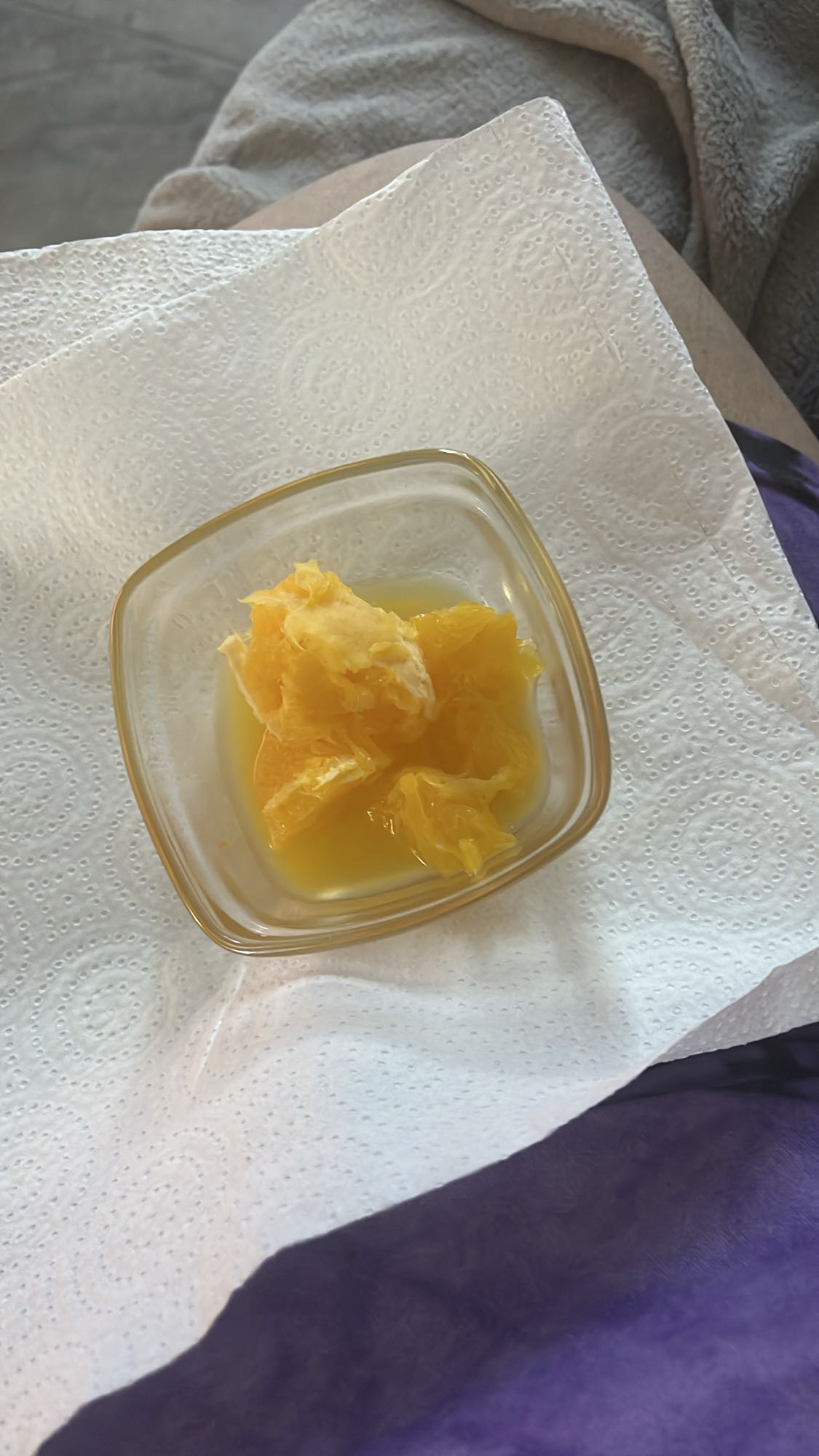 Morceaux d'orange