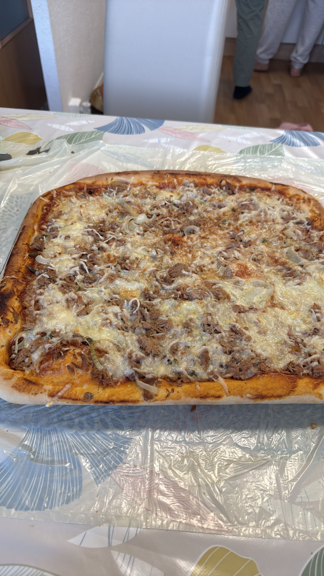 Homemade Meat Pizza