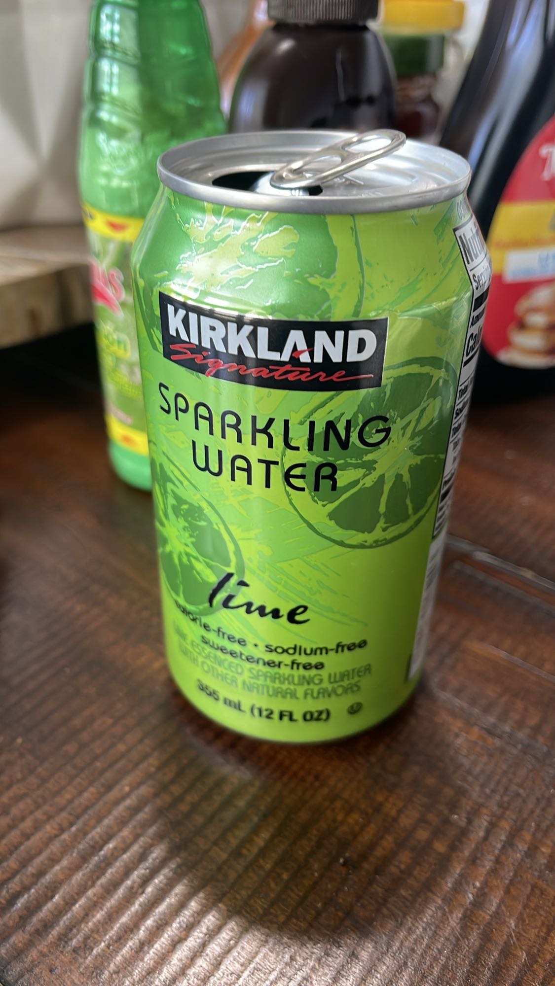 Lime Sparkling Water