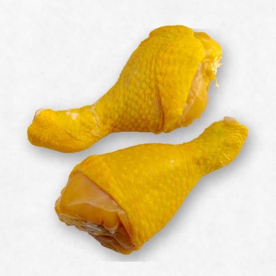 Muslos de pollo cocidos