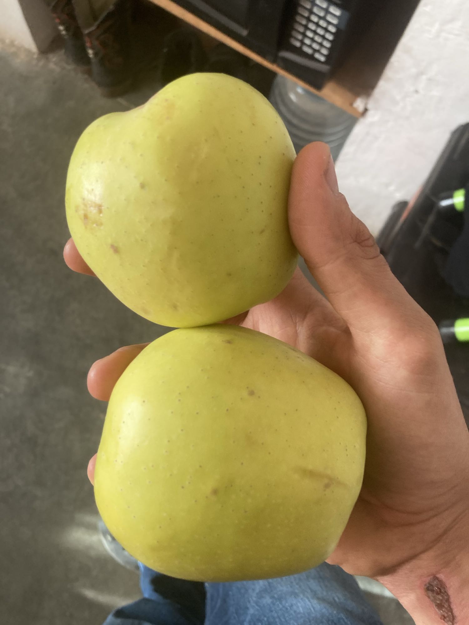 Manzanas verdes