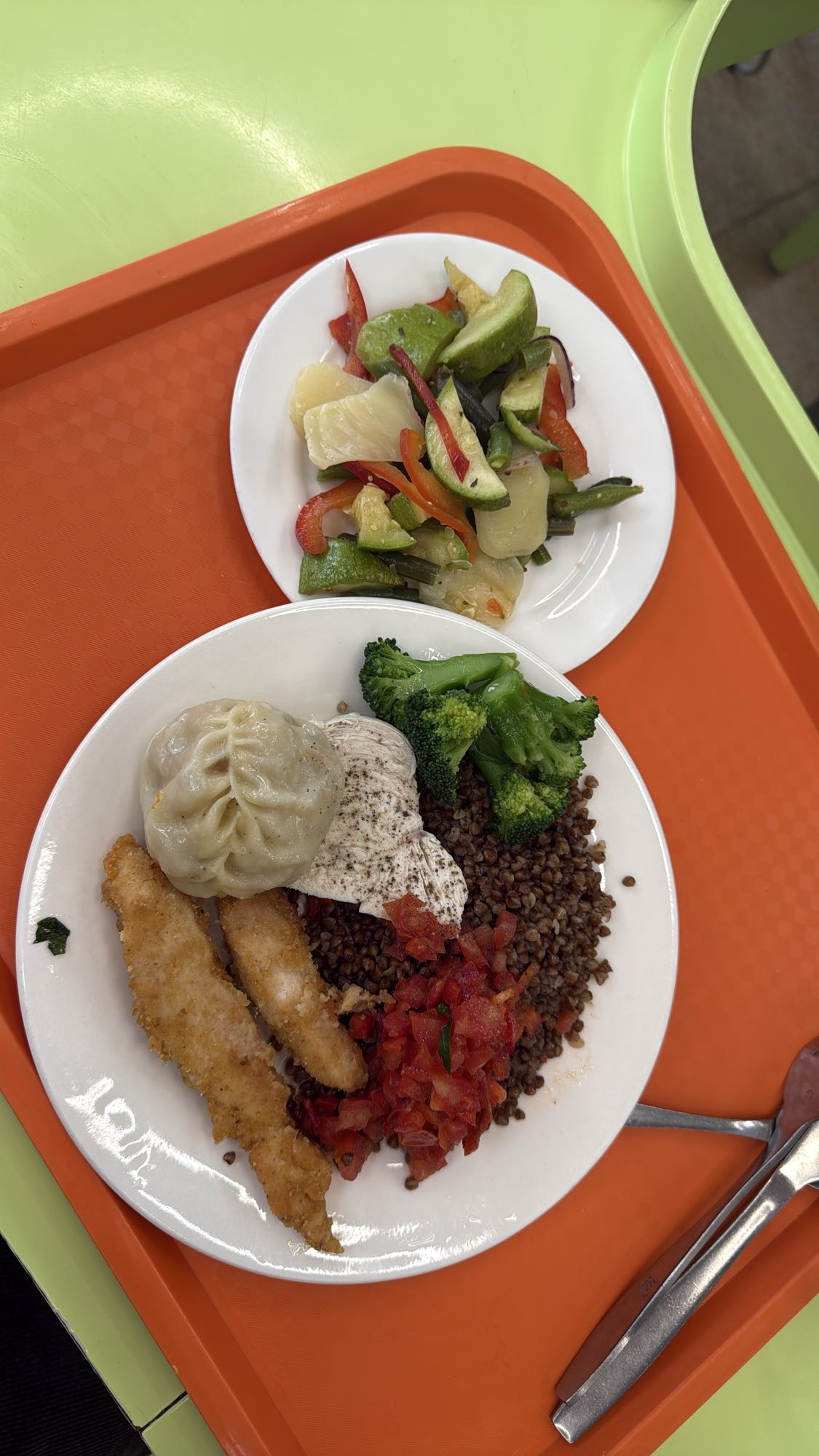 Buckwheat and Veg Plate