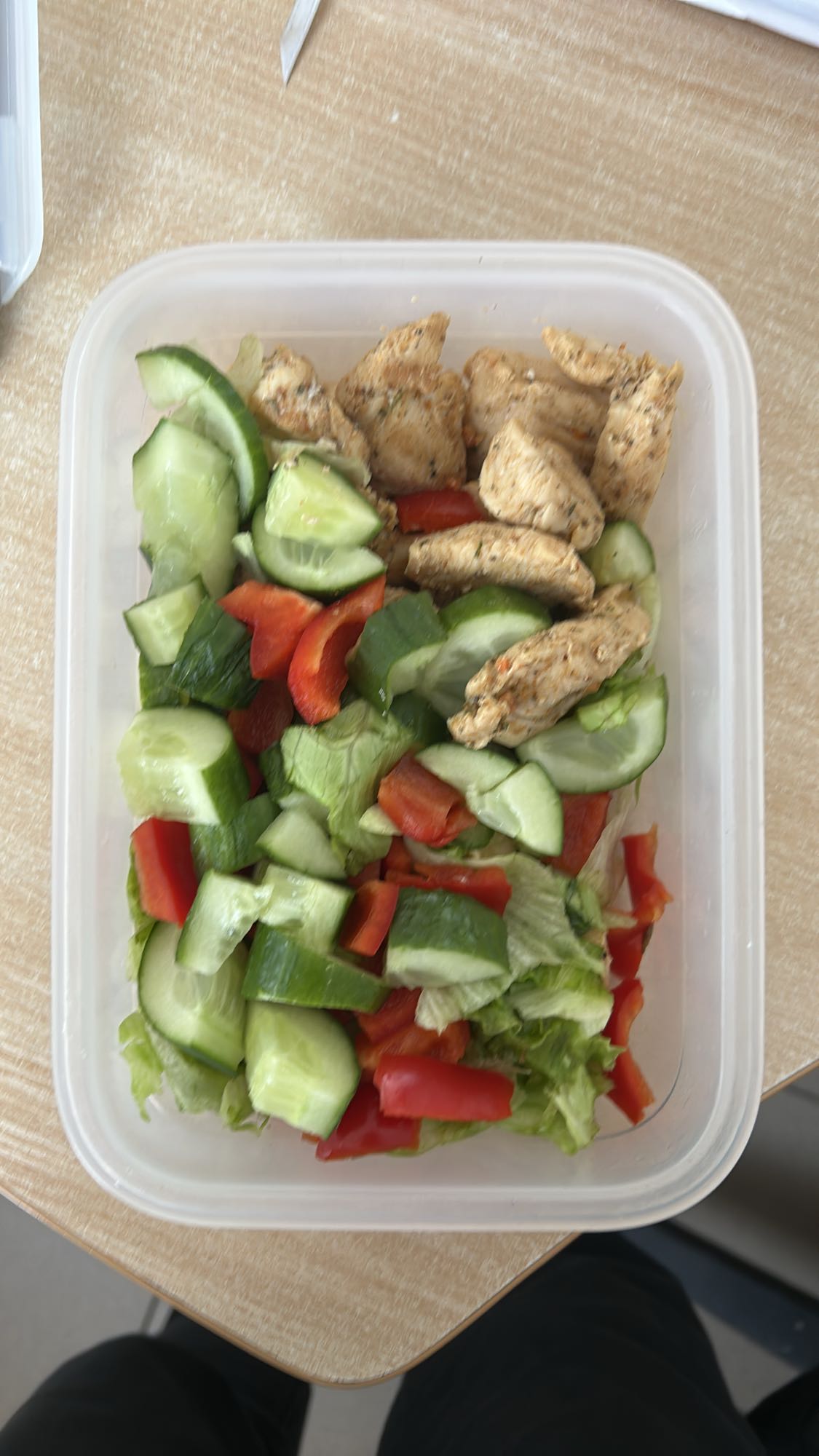 Sałatka z kurczakiem