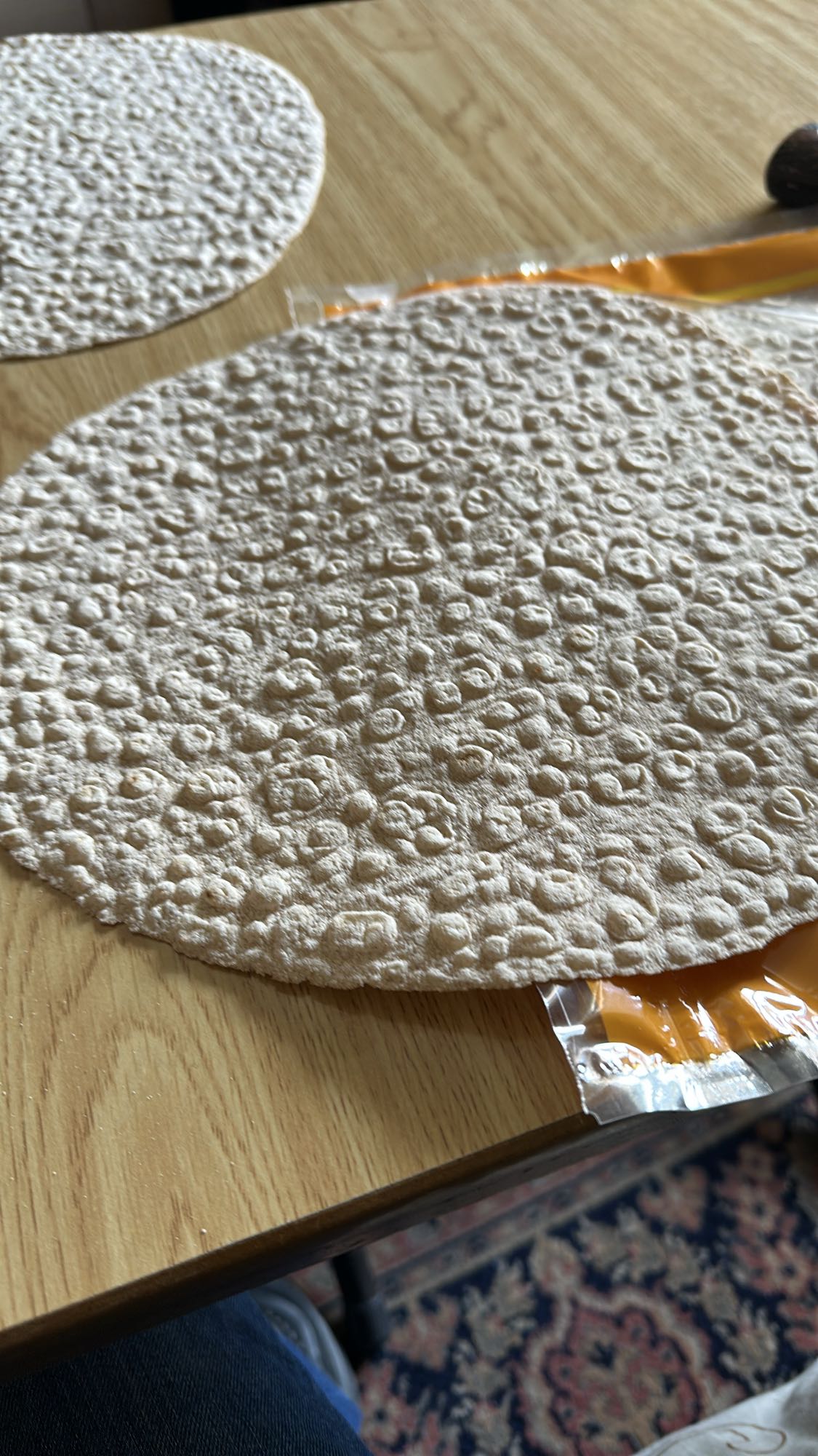 Crispbread flatbread