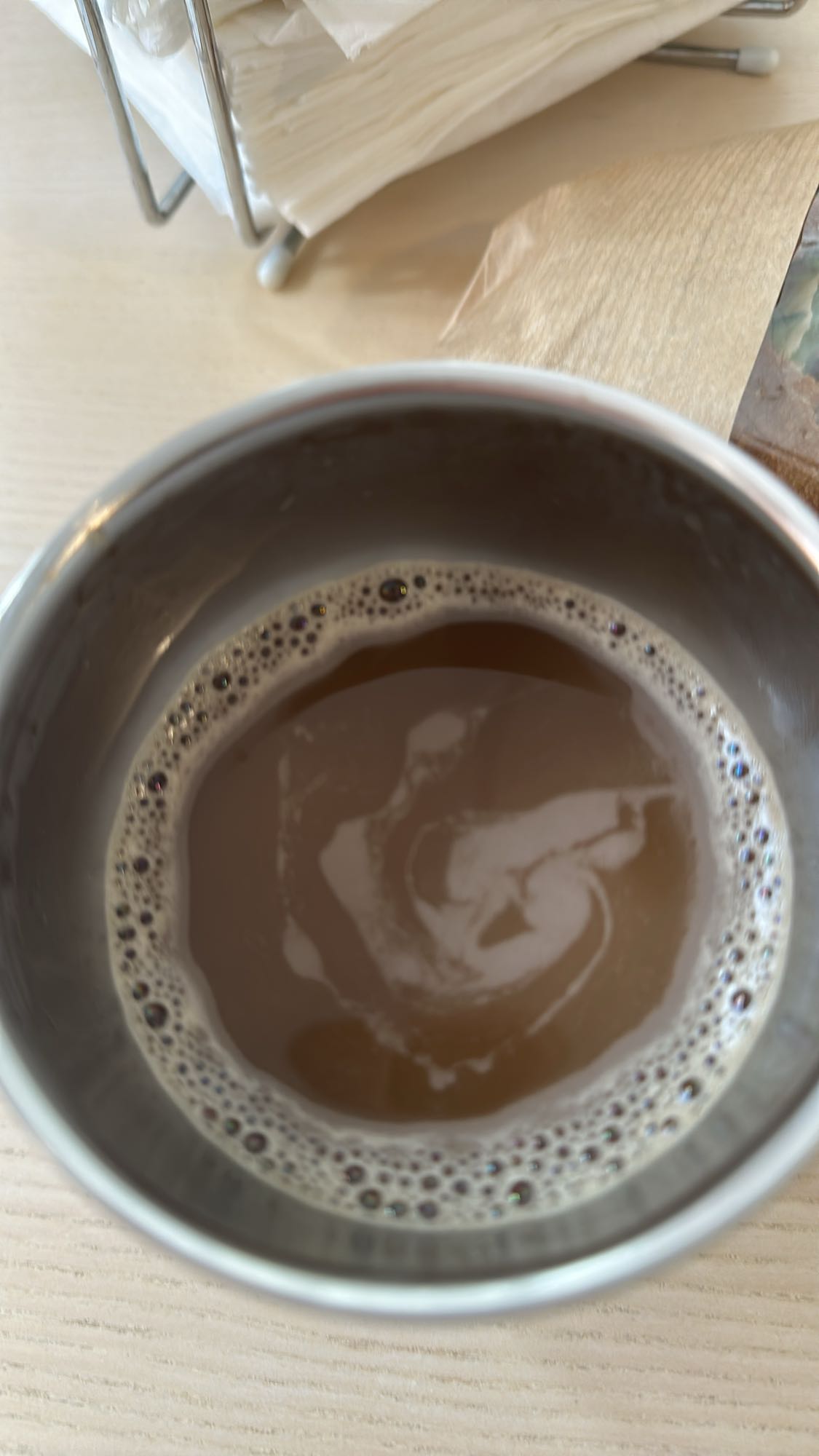 Kaffe med mjölk