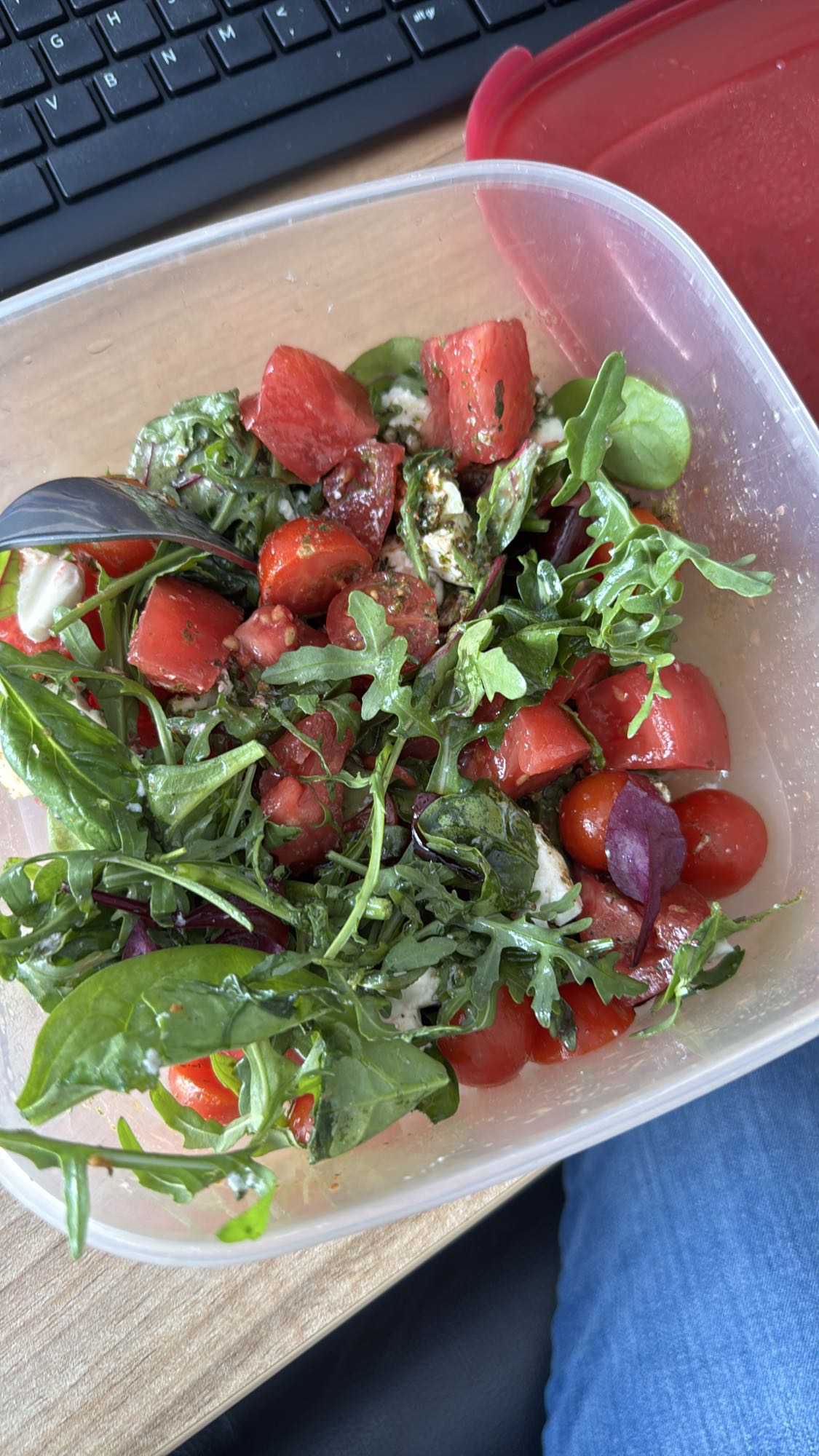 Sałatka z arbuzem i fetą