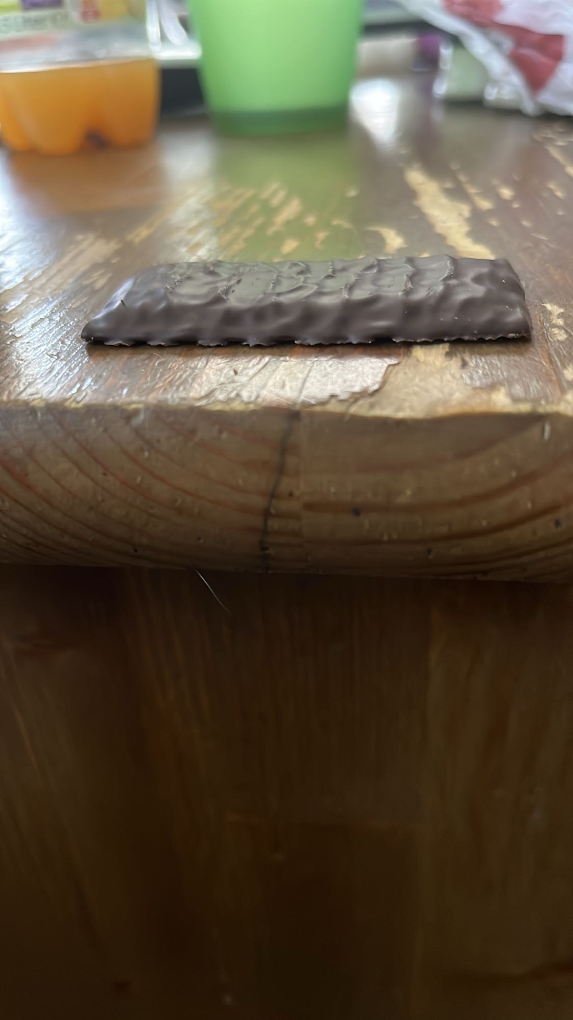 Galleta con chocolate