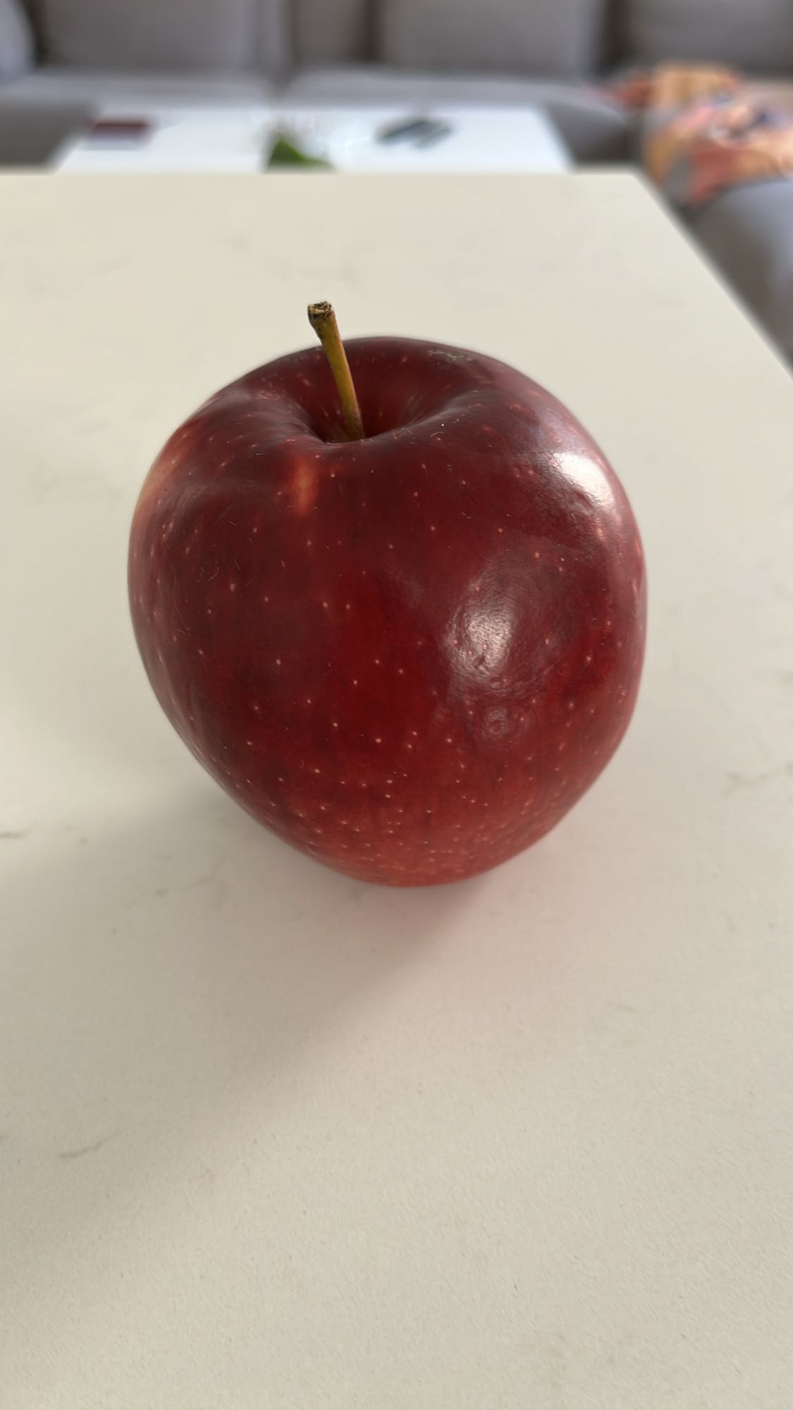 Röd äpple
