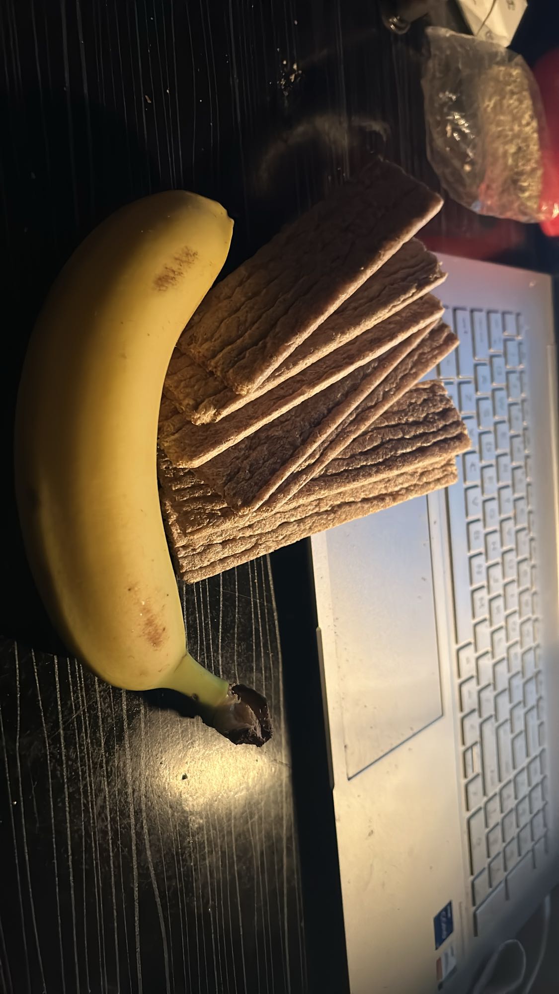 Banana and fiber bread
